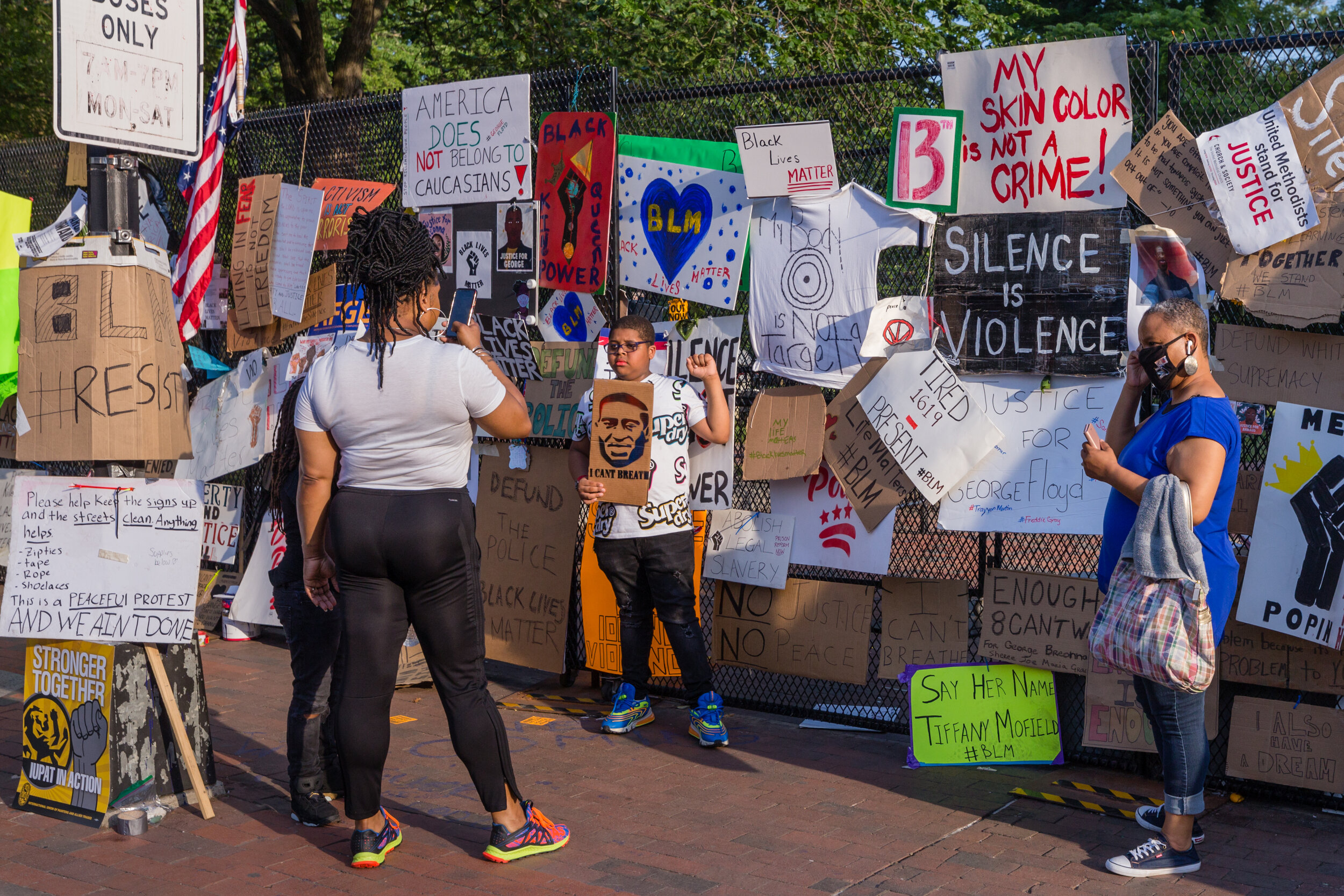 Black Lives Matter. Washington, D.C. (June 2020)