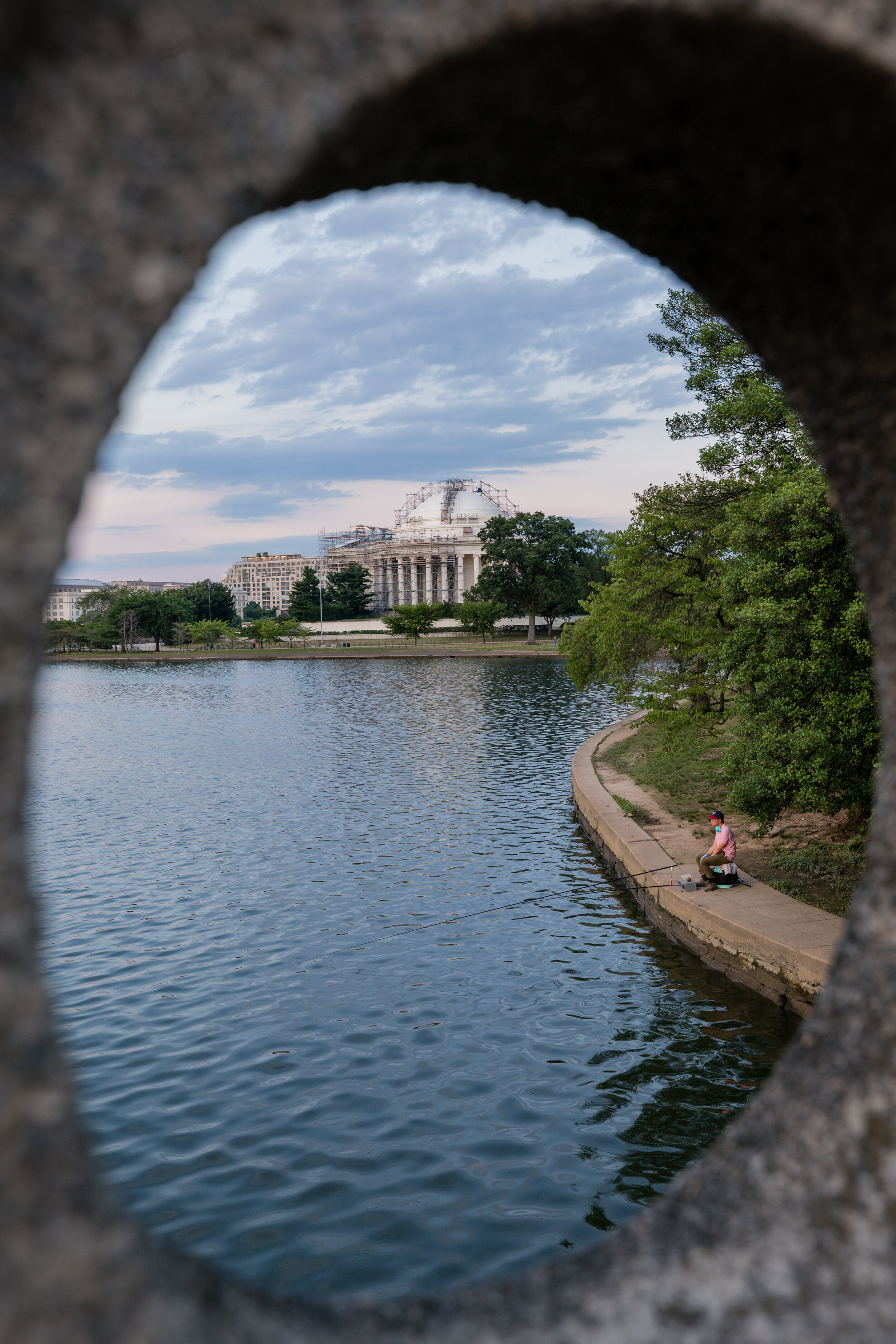 Summer Fishing. Washington, D.C. (July 2020)