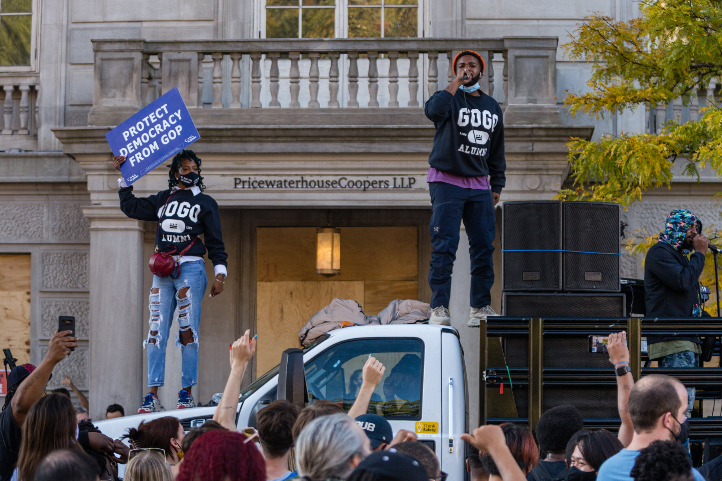 "Whose House - Our House." Washington, D.C. (Nov. 2020)