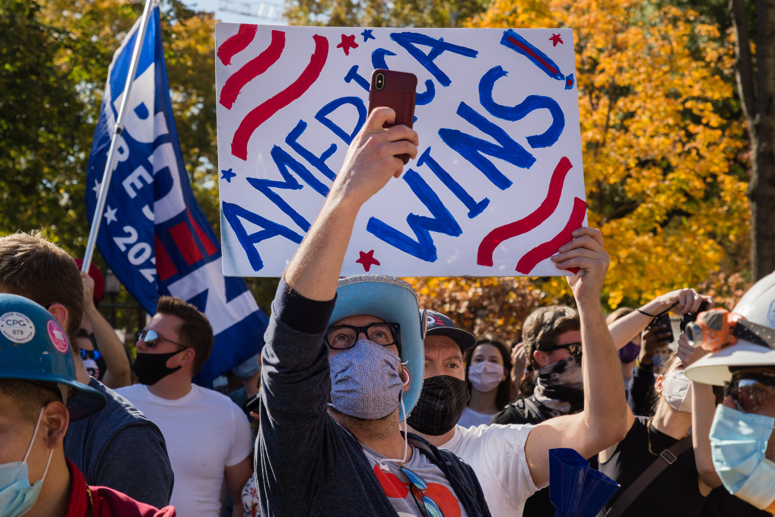 America Wins. Washington, D.C. (Nov. 2020)