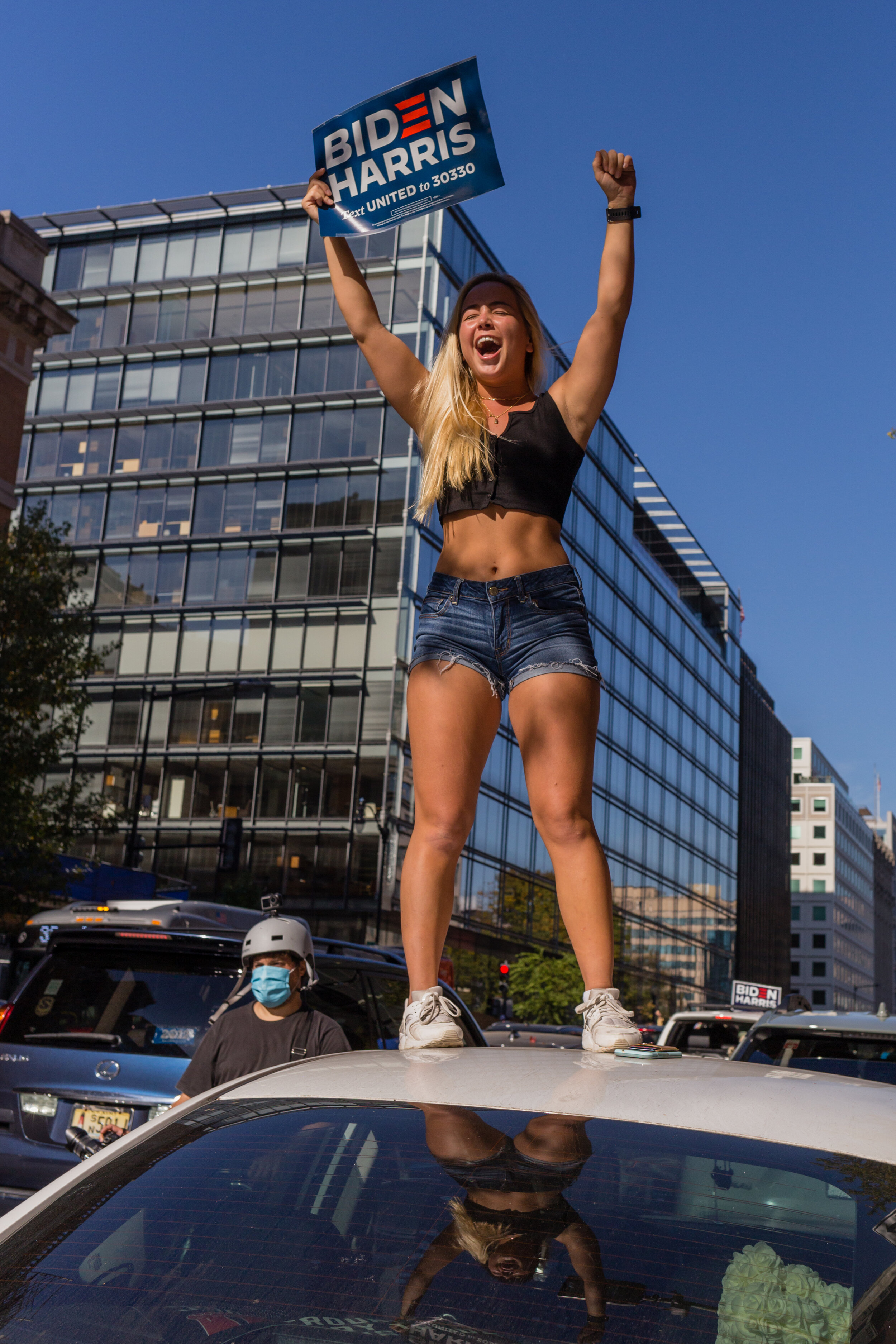 Celebration In The Streets. Washington, D.C. (Nov. 2020)