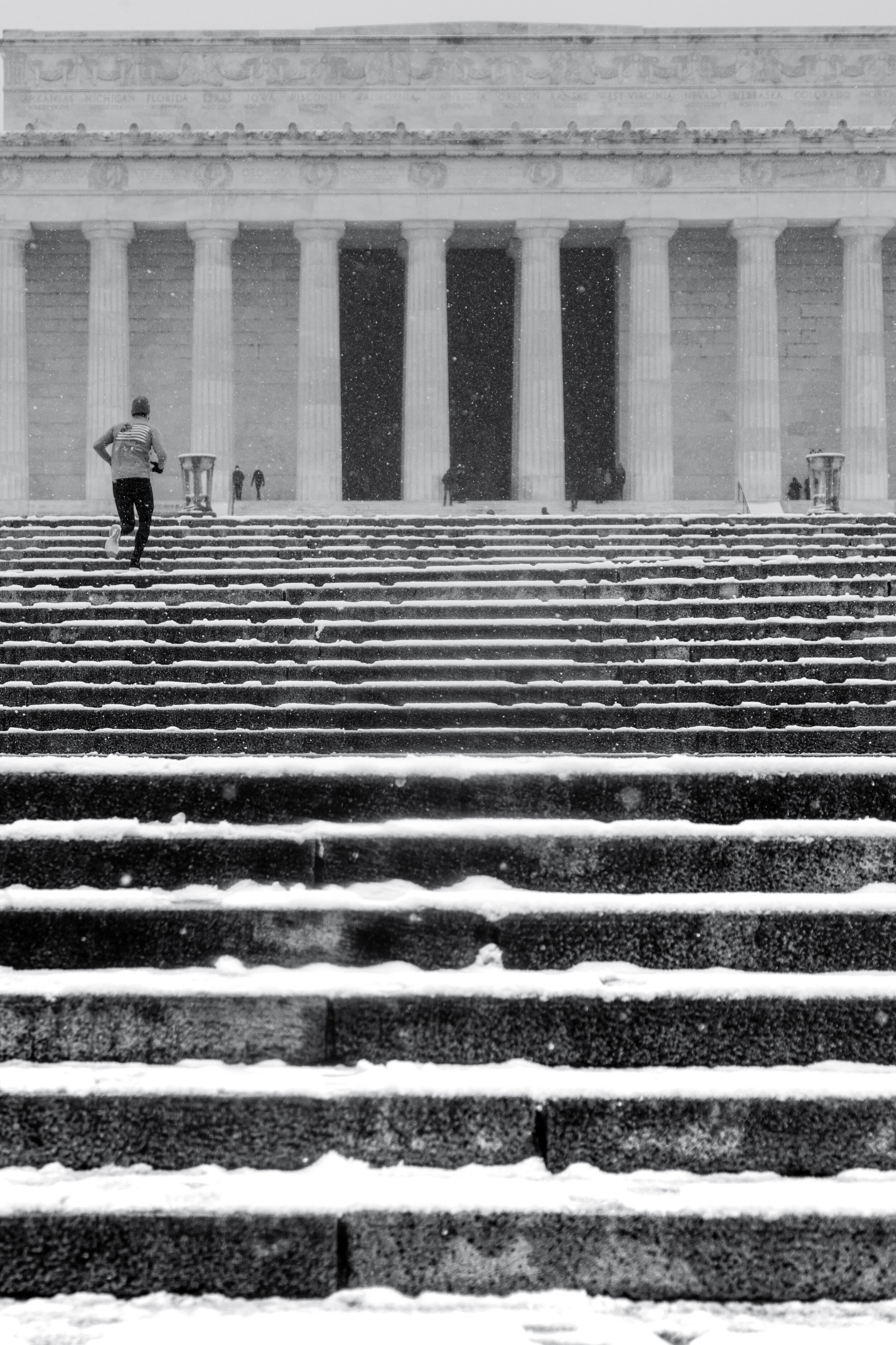 Winter Steps. Washington, D.C. (Jan. 2021)