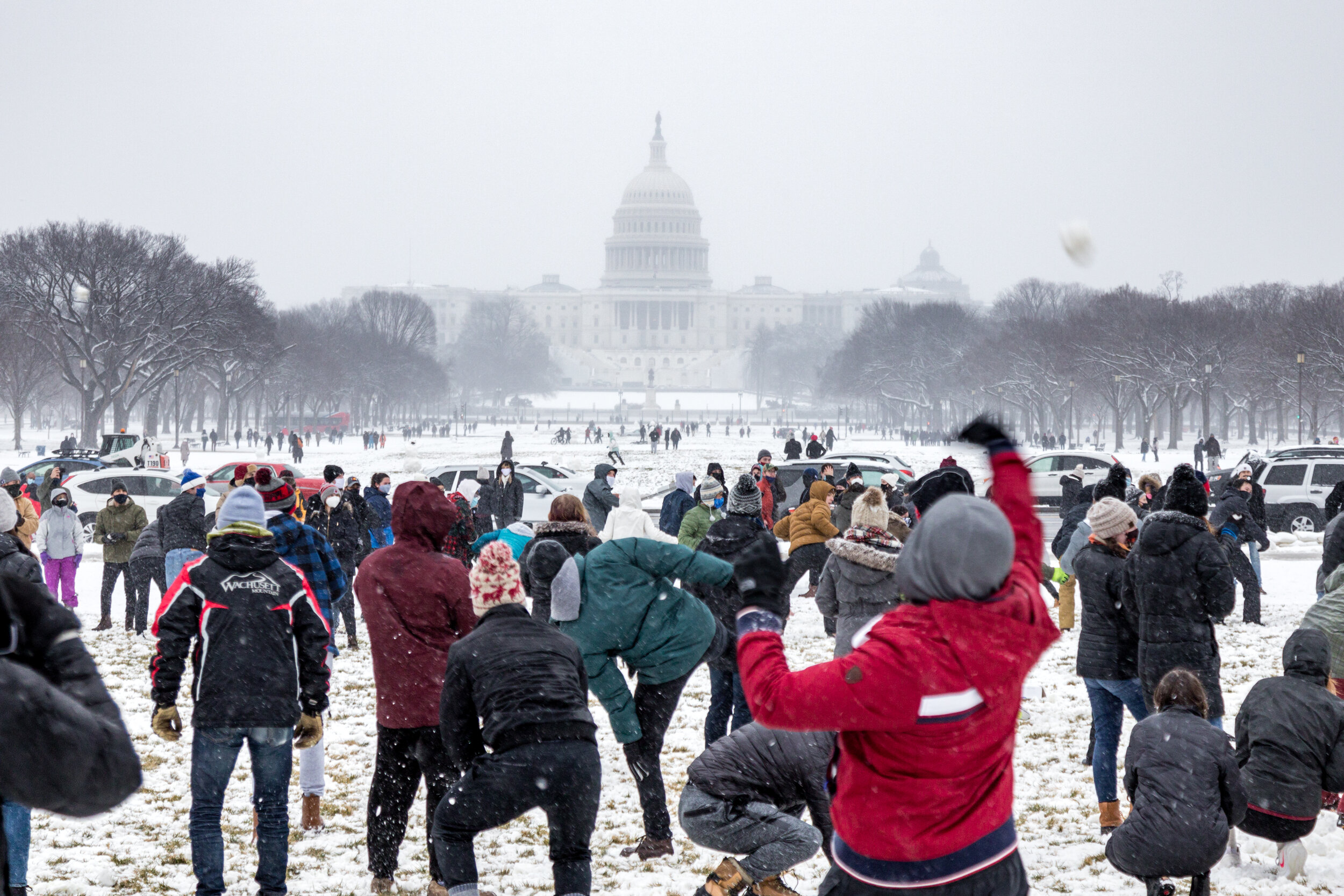 Snowball Wars. Washington, D.C. (Jan. 2021)