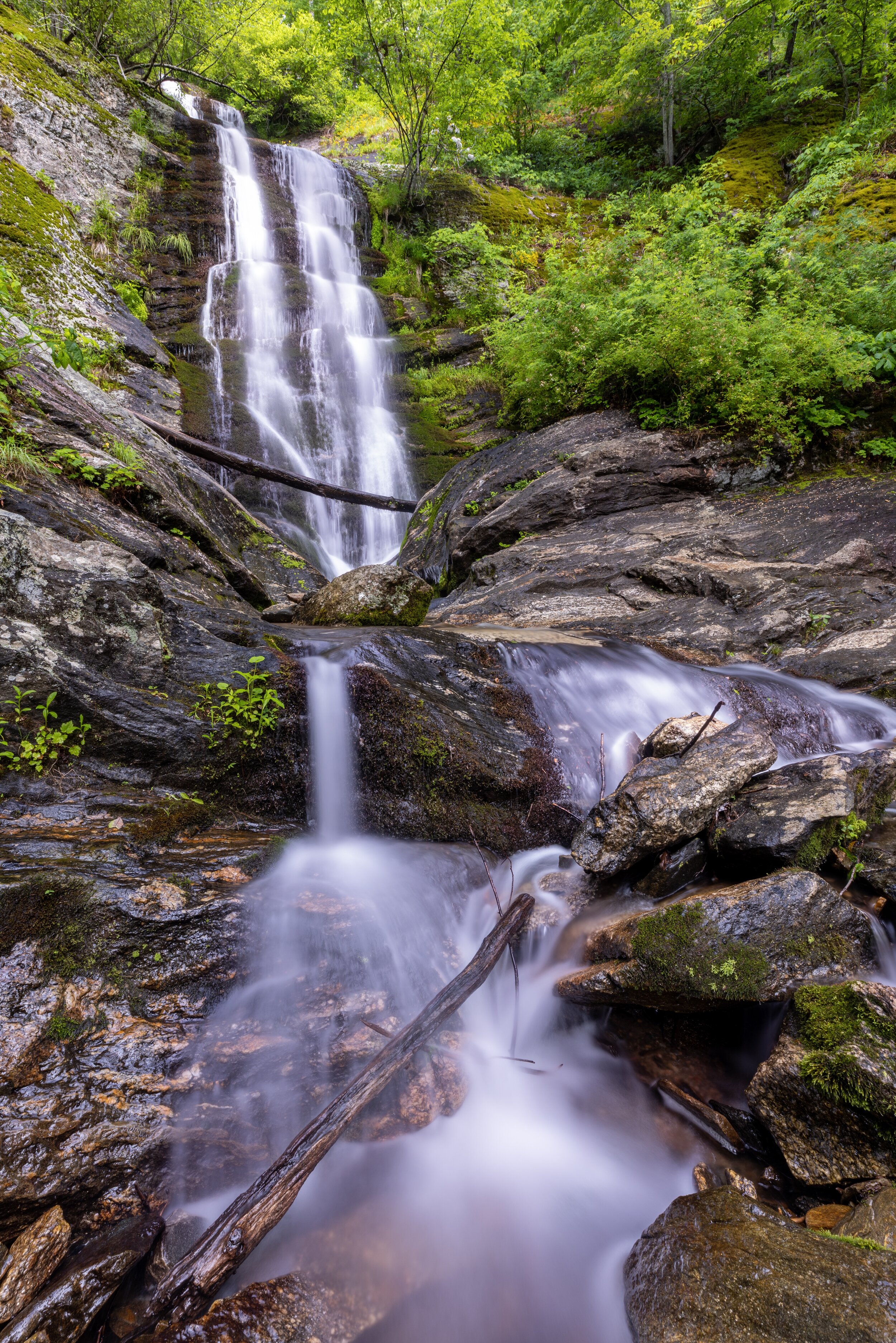 Two Step. Tom's Creek Falls, N.C. (May 2021)