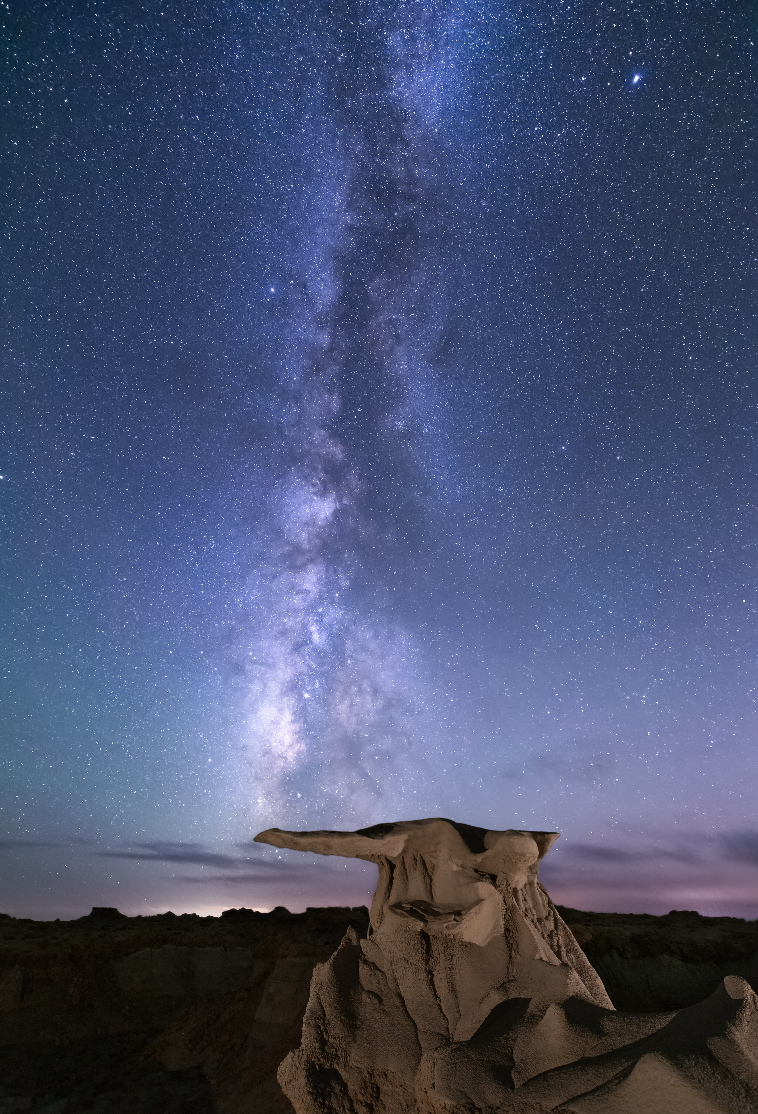 Genie In A Bottle. Bisti Badlands, N.M. (Oct. 2021)