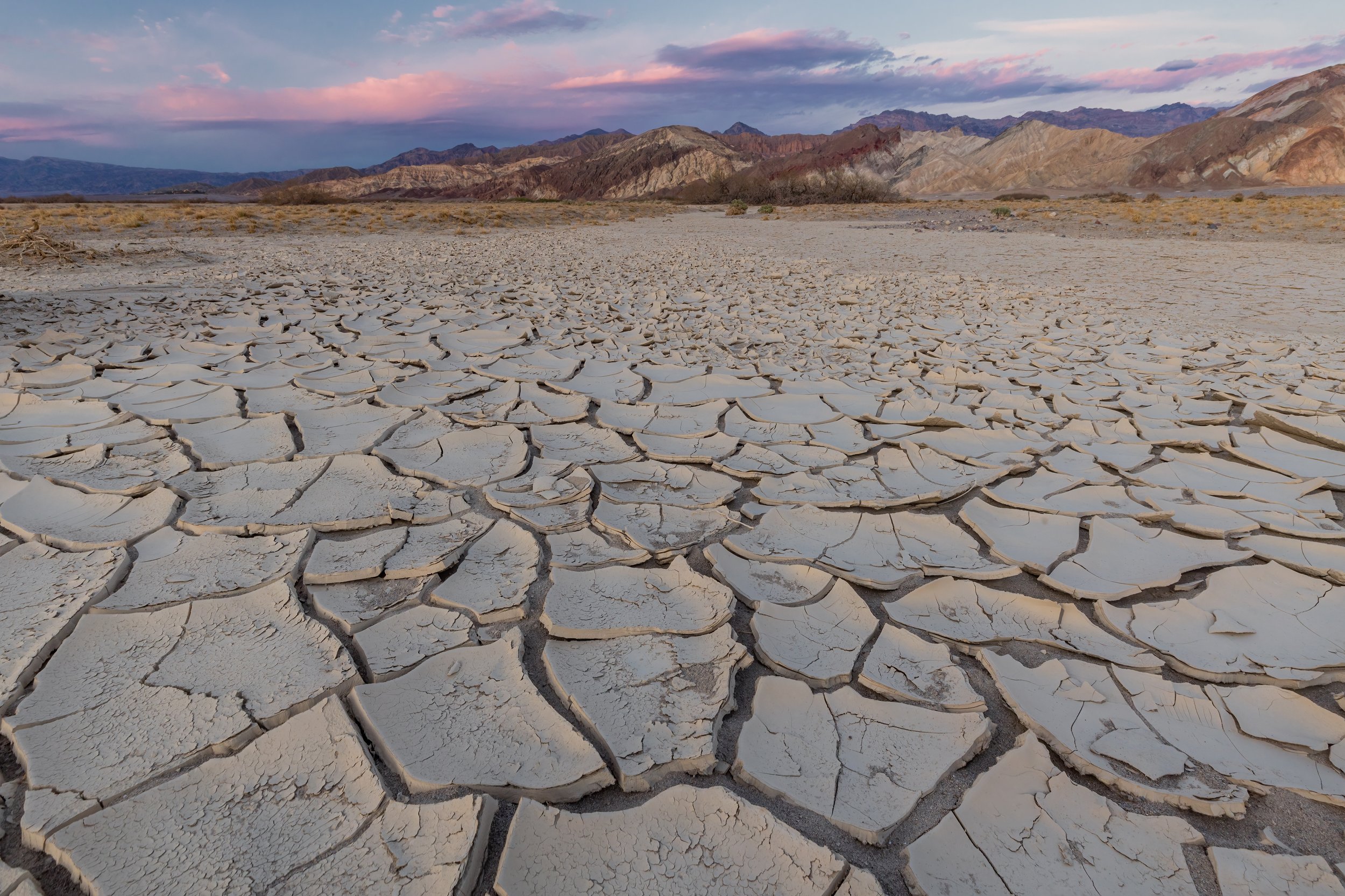 Sunset Below Sea Level. Death Valley N.P., Calif. (Mar. 2022)