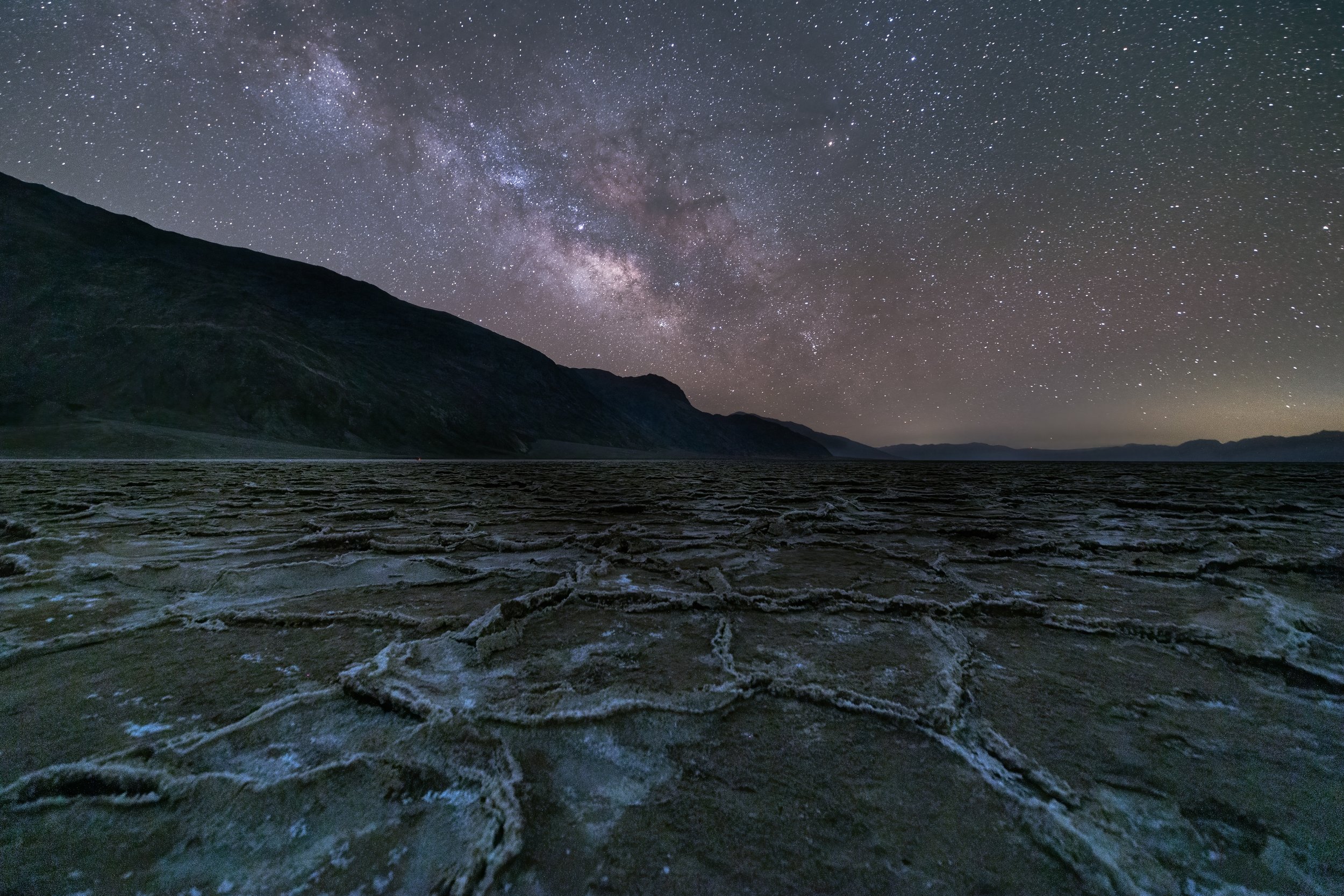 Badwater Milky Way. Death Valley N.P., Calif. (Mar. 2022)