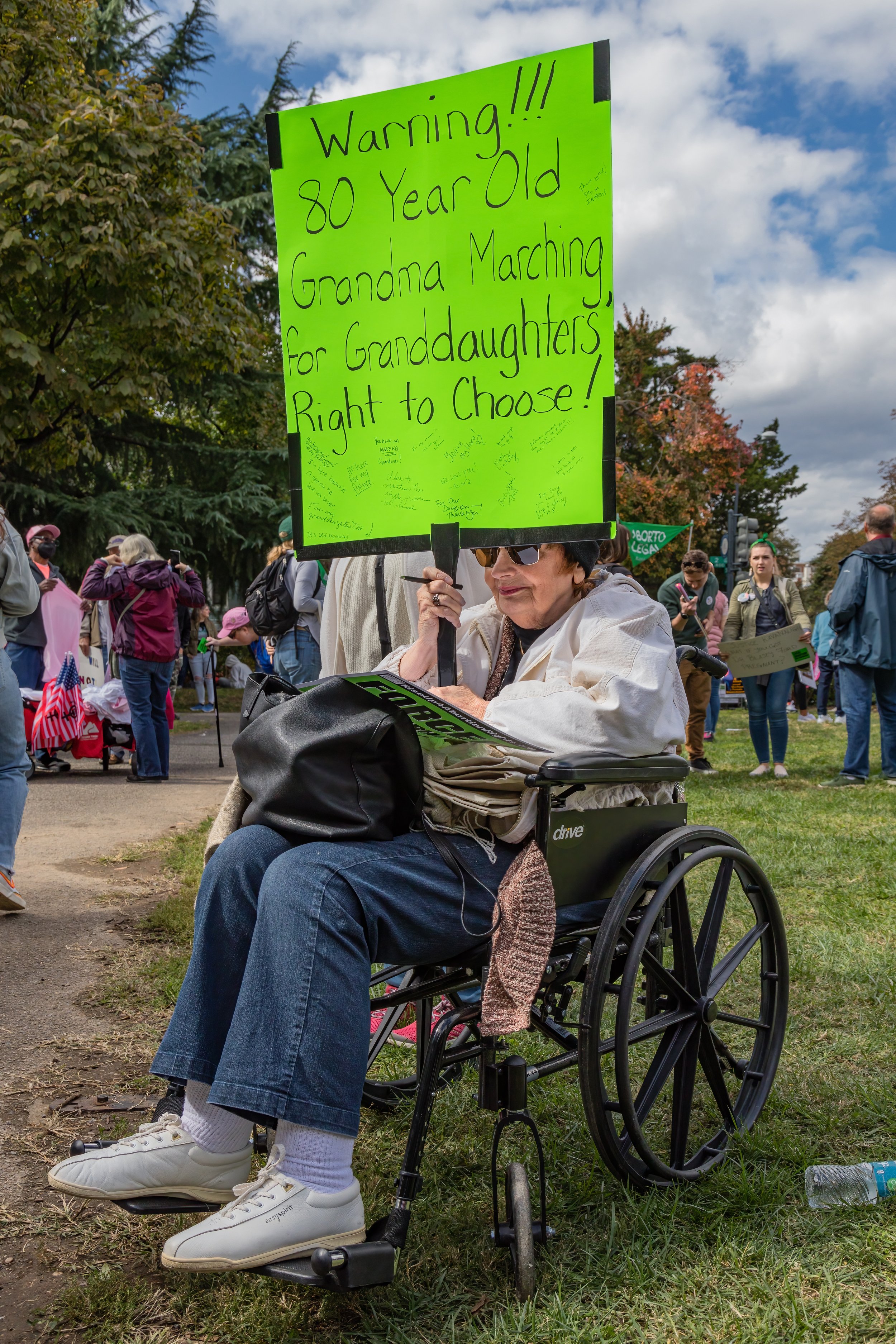 Marching For Granddaughters. Washington, D.C. (Oct. 2022)