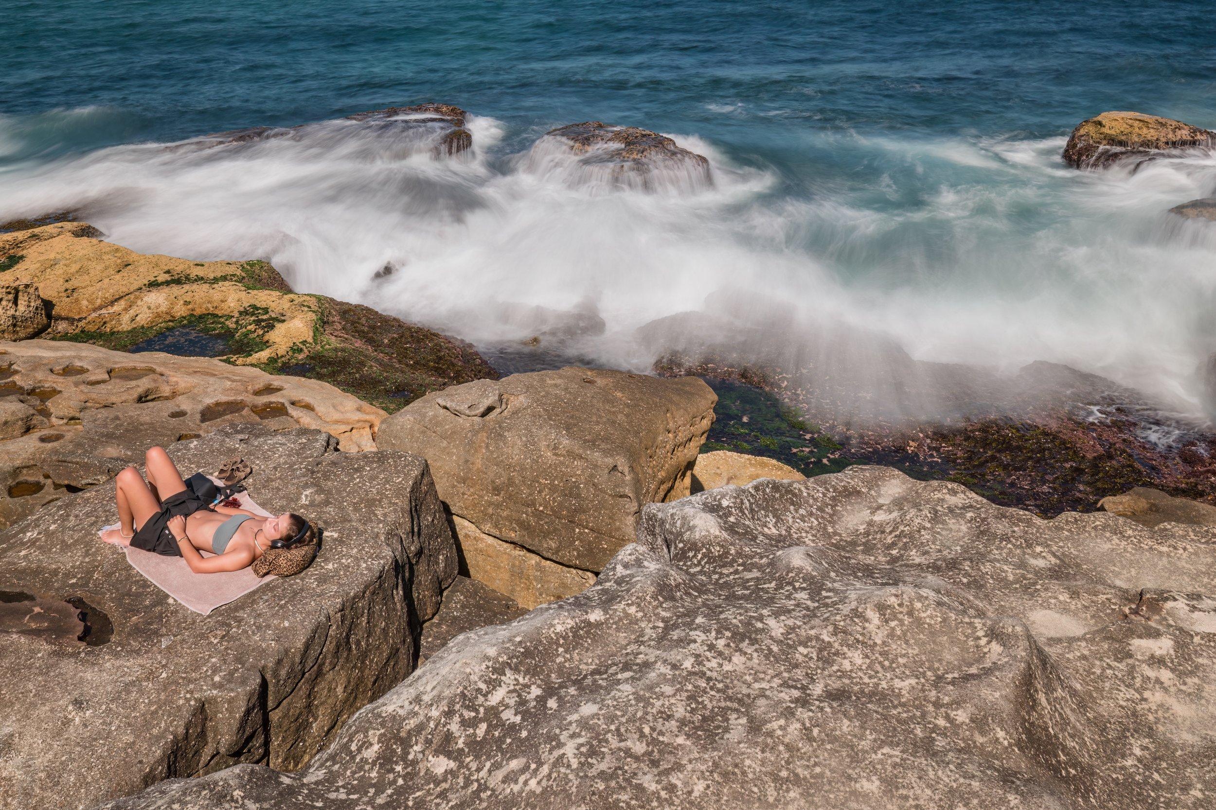 Bondi Sunning. Sydney, Australia (Dec. 2024)