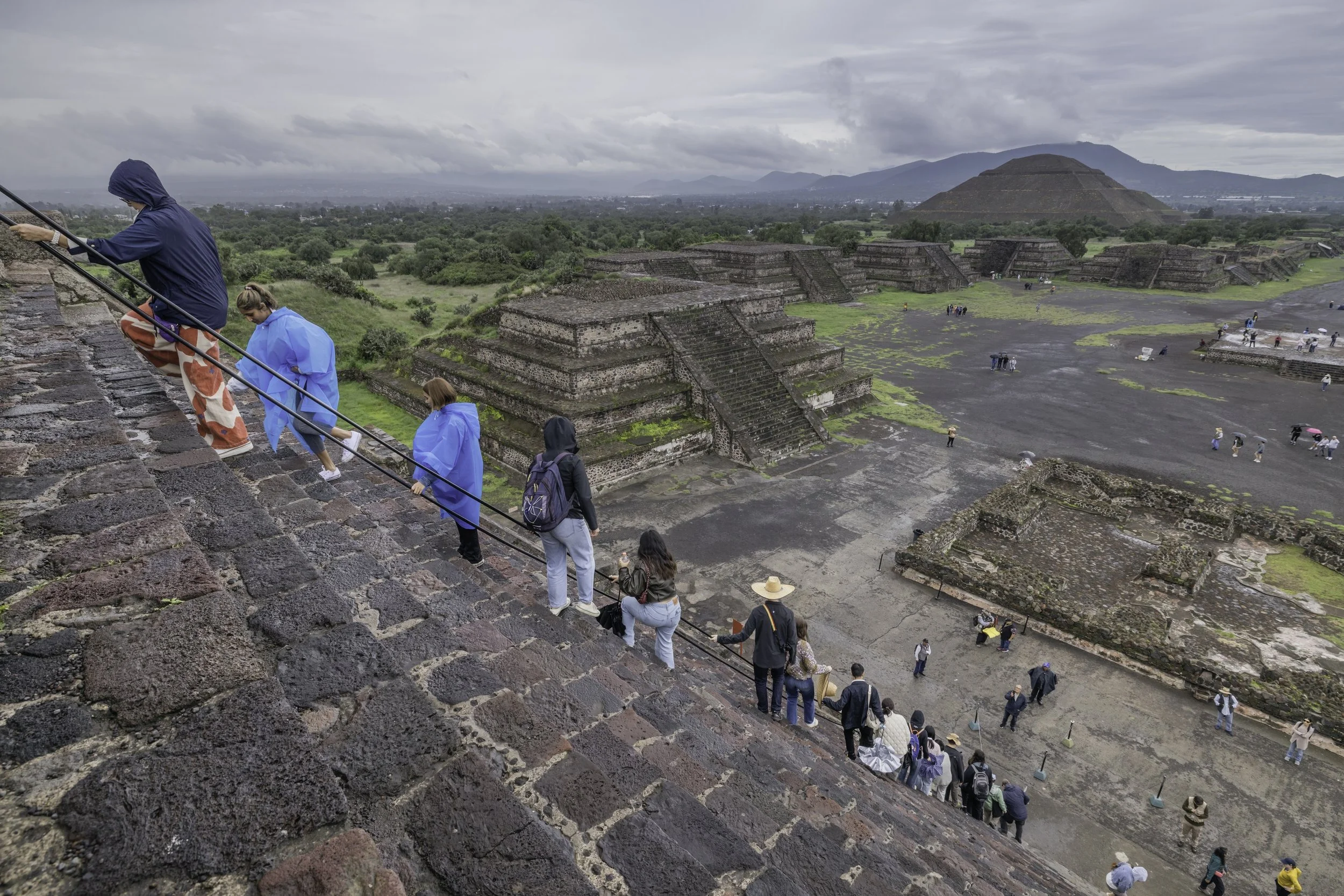 Pyramid Climb. Teotihuacán (July 2025)