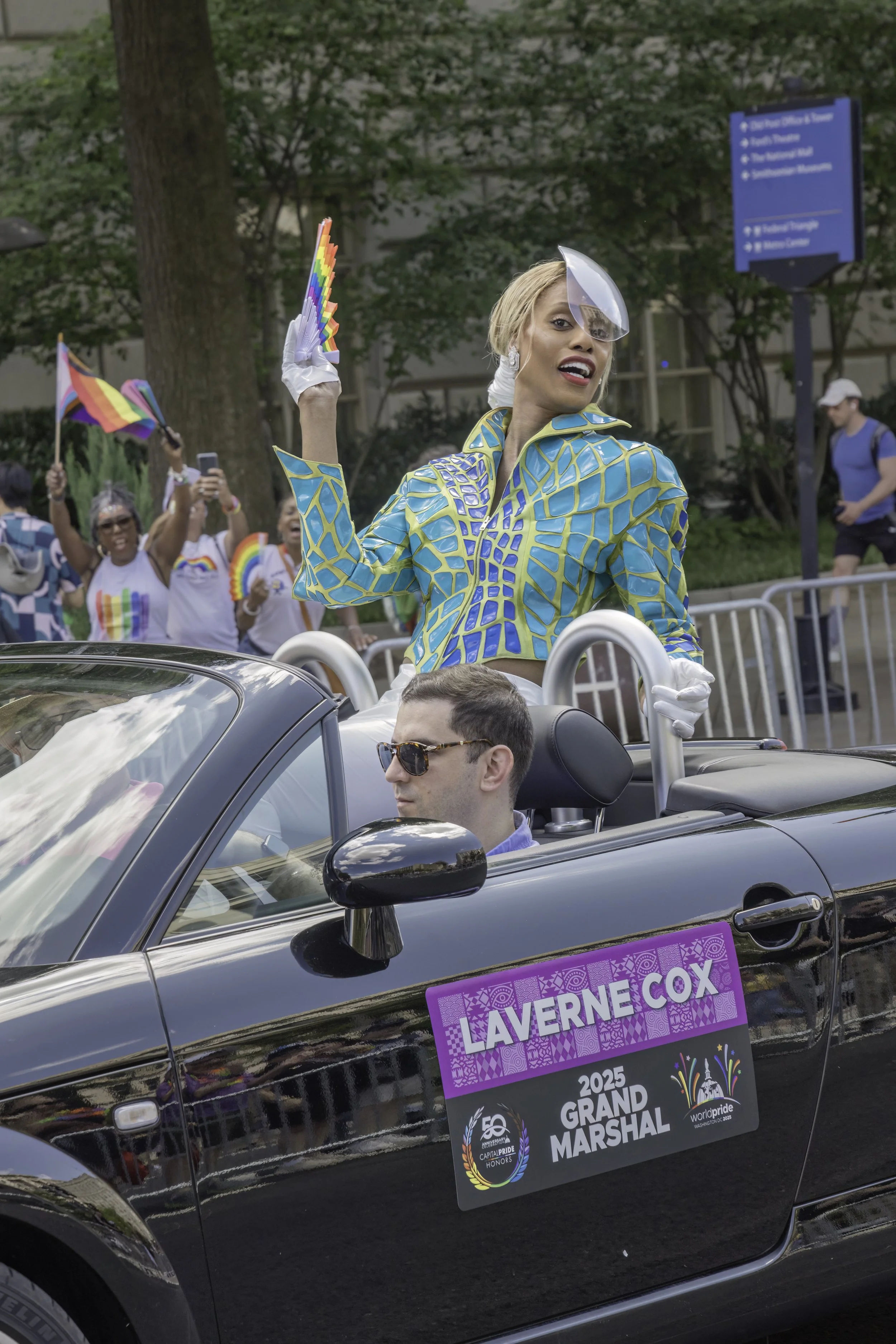 Grand Marshal Laverne Cox. Washington, D.C. (June 2025)