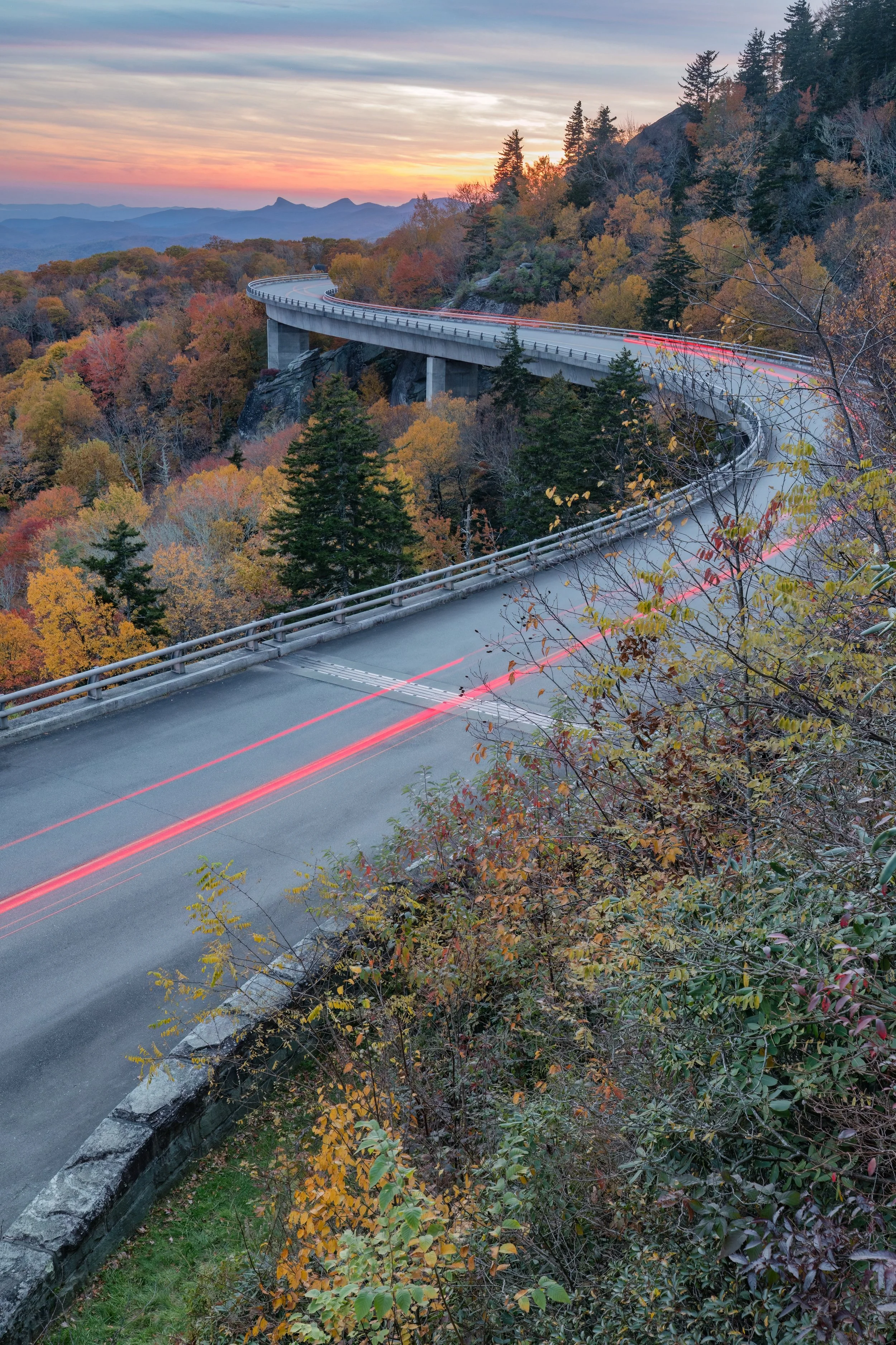 Autumn Sunset. Linville, N.C. (Oct. 2025)