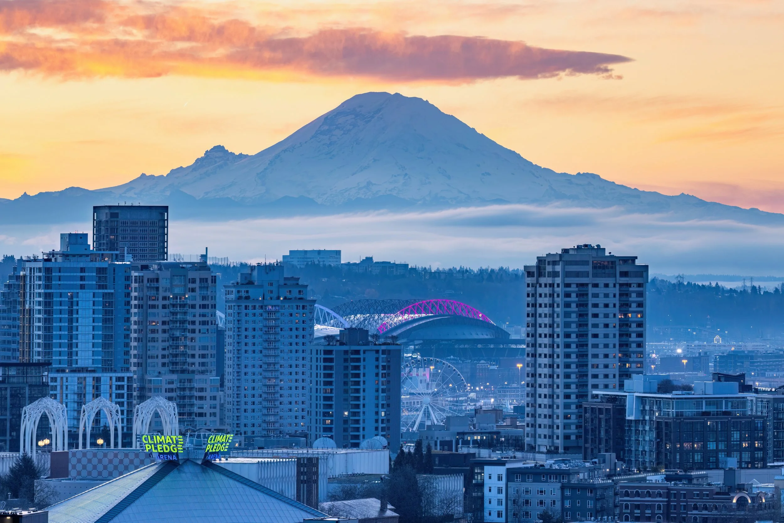 Rainer Sunrise. Seattle, Wash. (Dec. 2025)