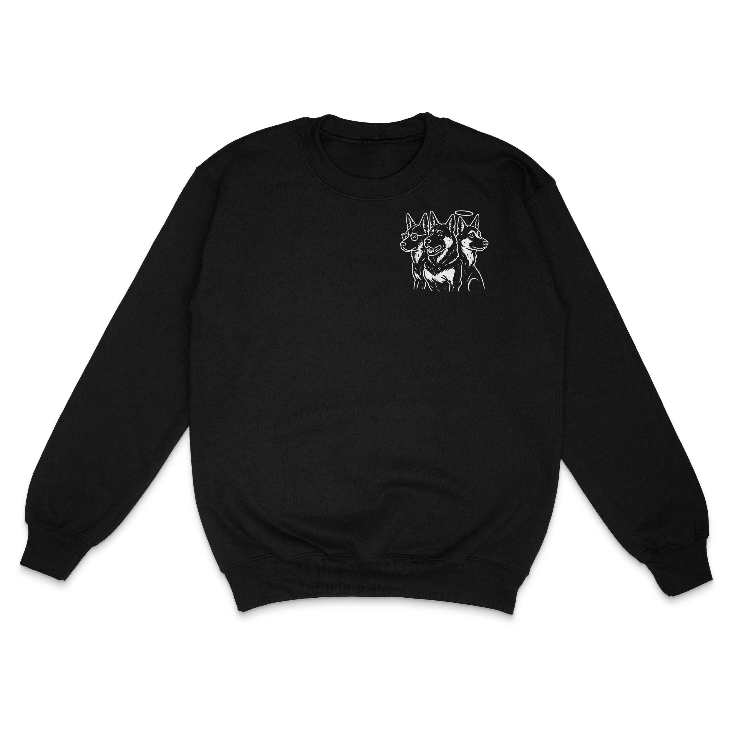 Dog Crewneck Sweater No Words Front.png