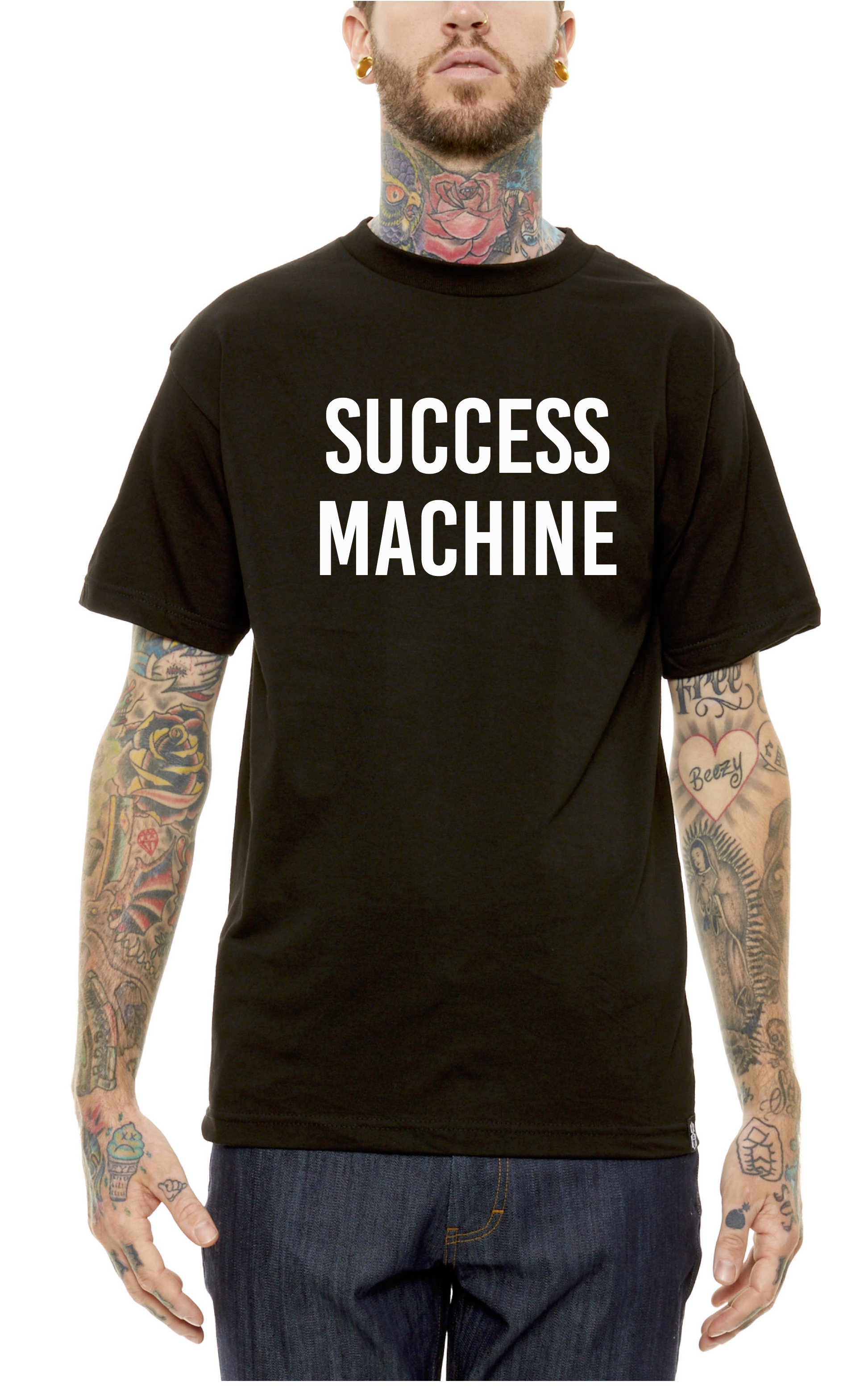 Here is a look at Stereotype Co latest collaboration with Comedian/Artist Ray Vazquez 'Success Machine'. This tee was designed for those that are out there working hard. Success can only be defined by you. The first 80 people who purchase a ticket for Comedy Night At The Veranda will get one of these FREE. $15 ticket for a tee and a comedy show. Dopeness. See you tomorrow at Silver Lake Golf Course & The Veranda and sunday at Shaolin Tee Party Hit up www.verandacomedy.eventbrite.com use code STEREOTYPE for $5 off advanced tickets. All tee's are while supplies last