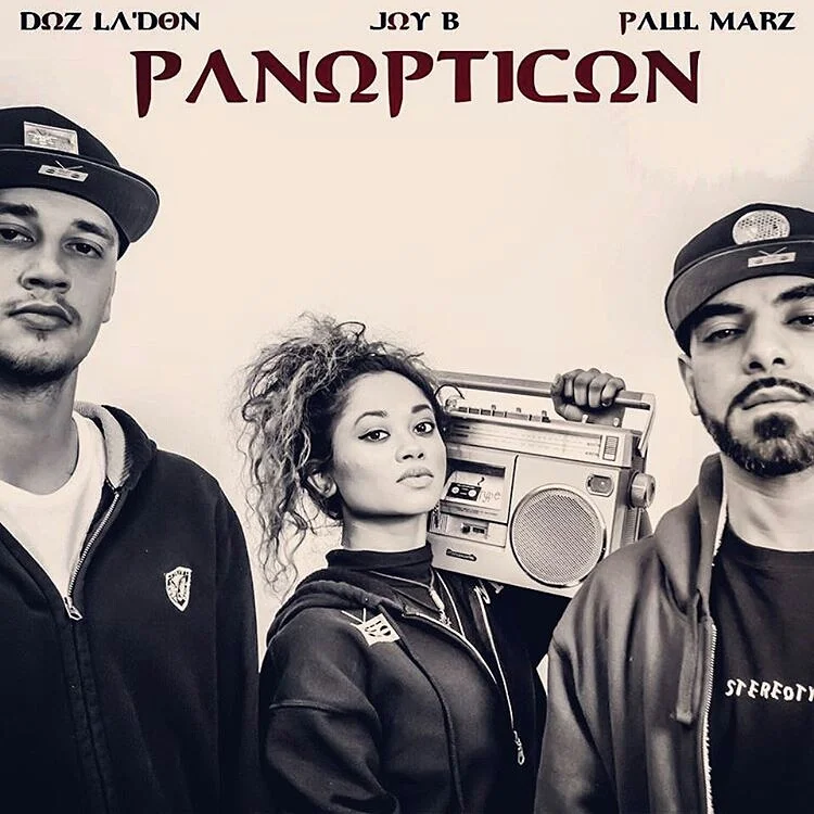 Hard Bars, Dope Shapes, Real Raps, Fresh Vocals = The latest Panopticon Video by Marz, Doz & Joy B