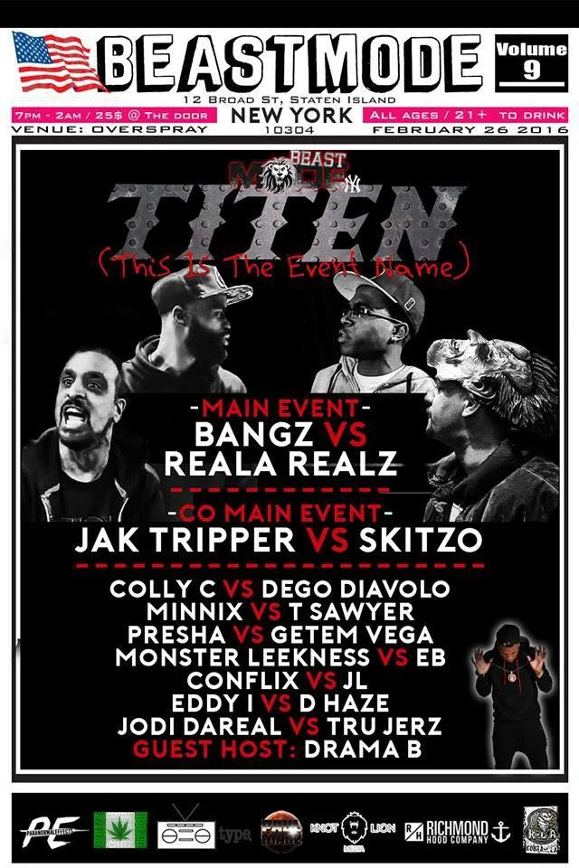 What Are Your Predictions for Beastmode NY 2/26/16