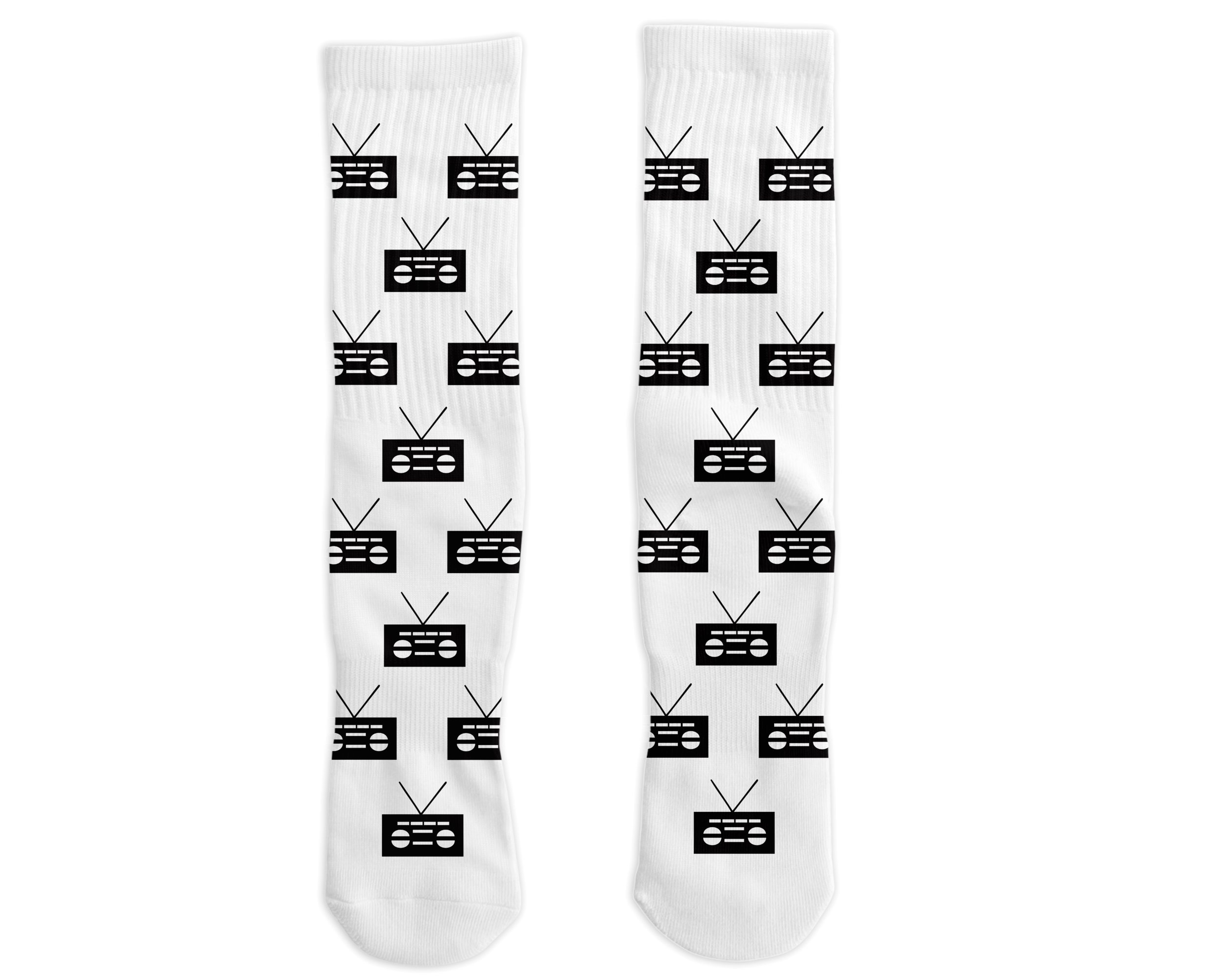 Stereotype Co Logo Socks [Black] — Stereotype Co I Don't Stop Dreaming