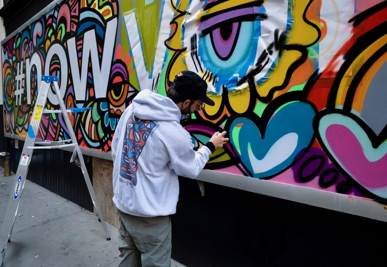 CIMAH Paints Uplifting Mural in New York City