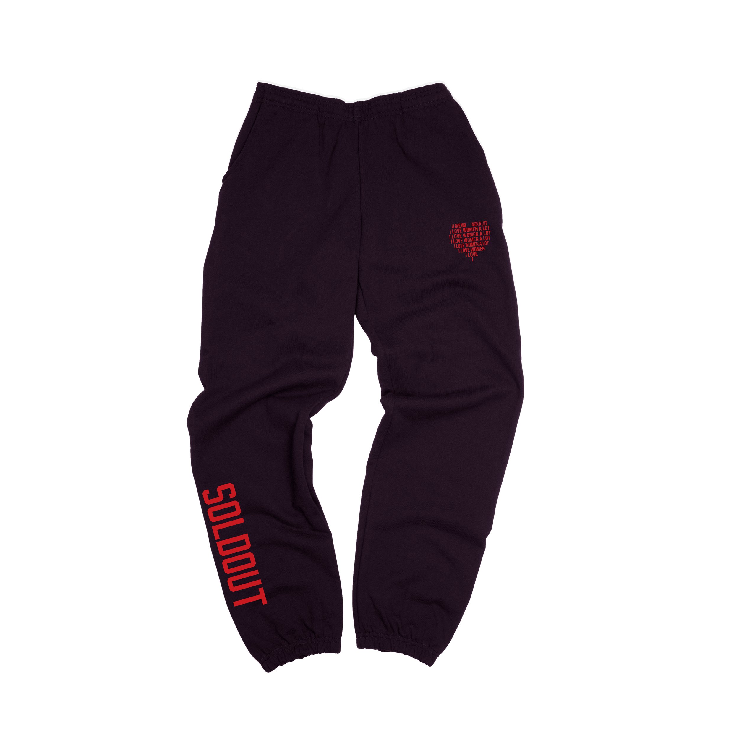 I Love Women A lot x Johnson Soldout Sweatpants — Stereotype Co I Don't  Stop Dreaming I Official Site