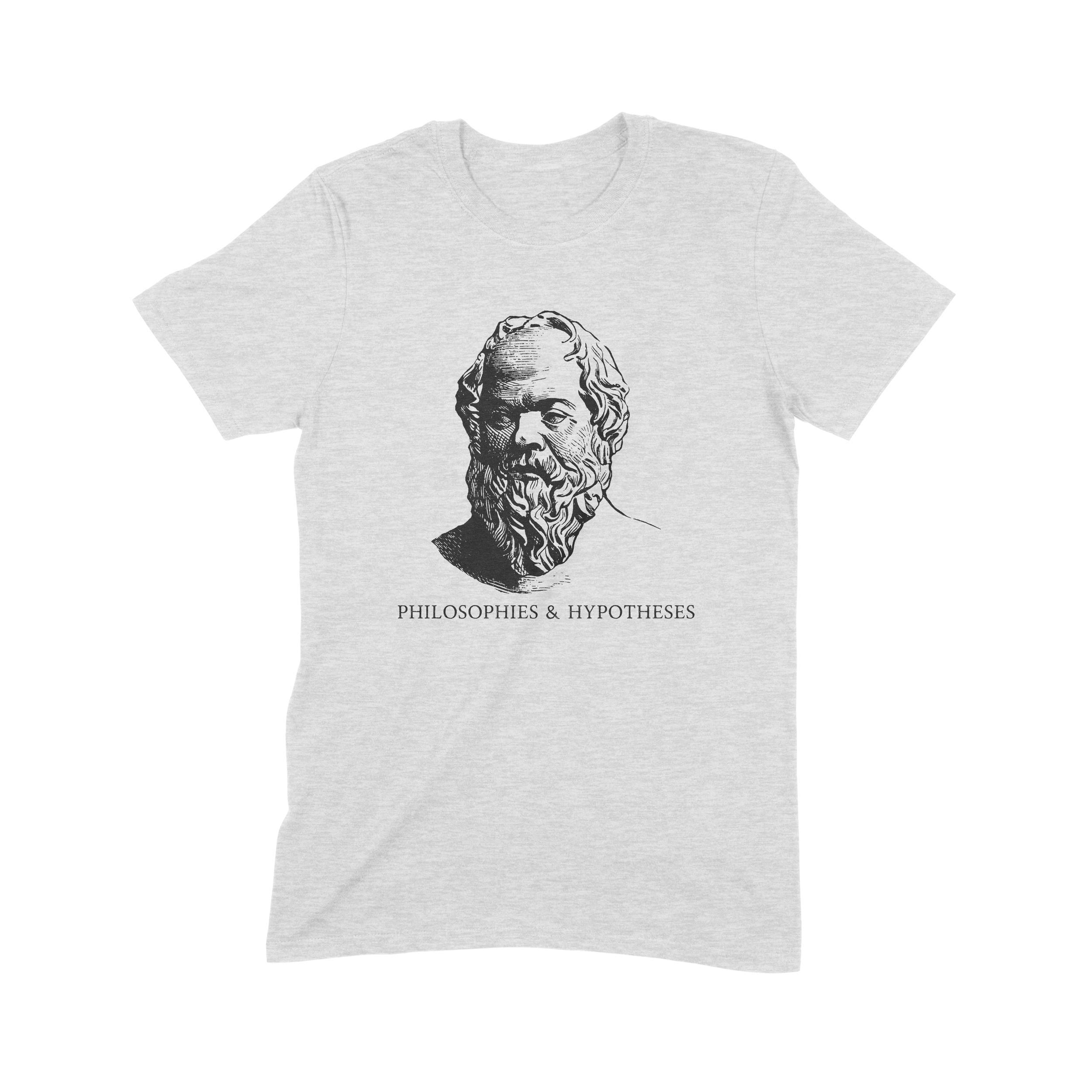Philosophies & Hypothesis - ASH GREY shirt.png