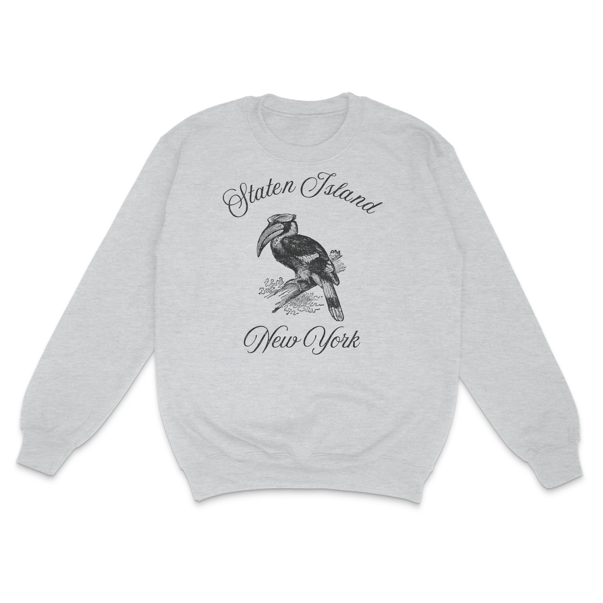 Staten Island Ground Hornbill Crewneck.png