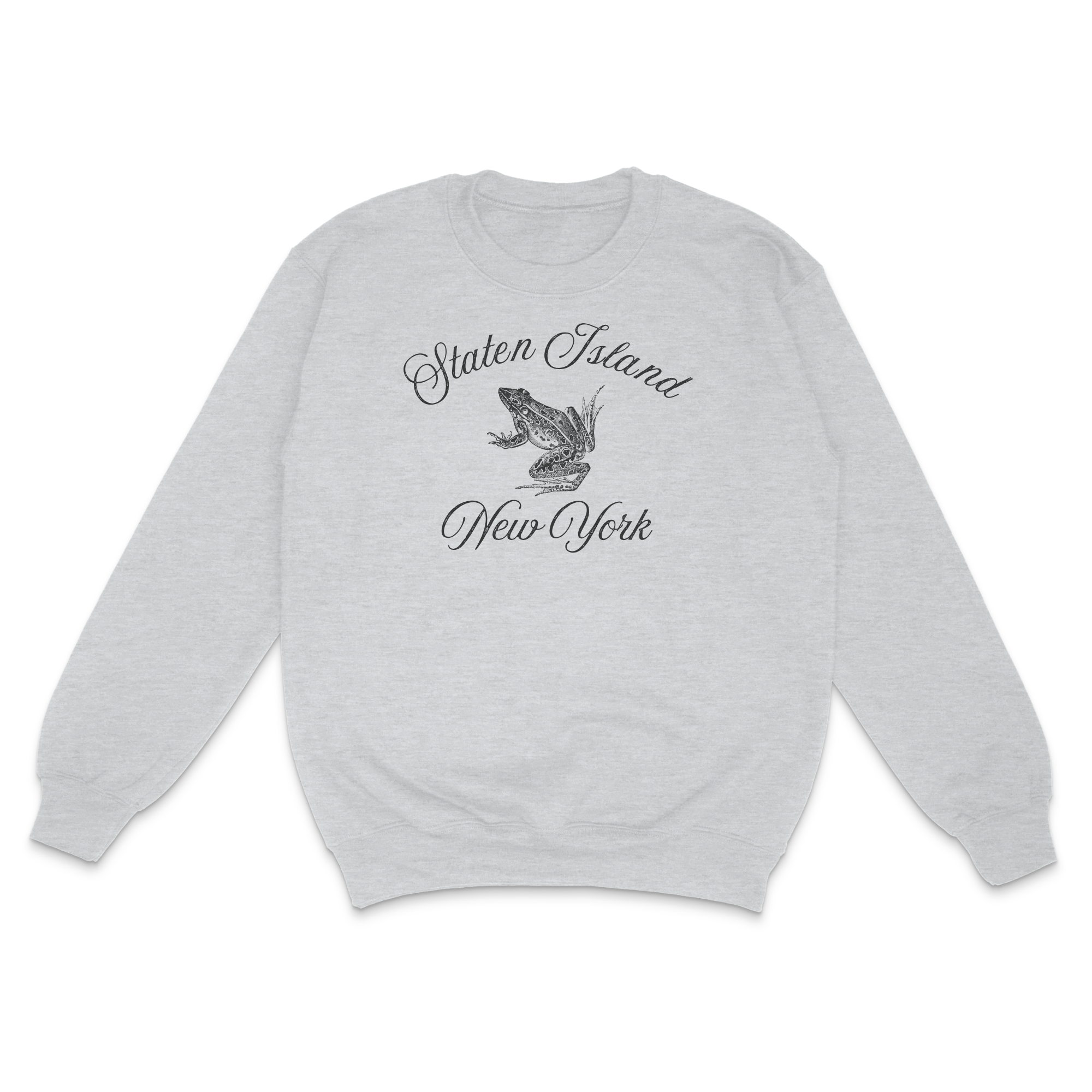 Staten Island Spring Peeper Frog Crewneck.png