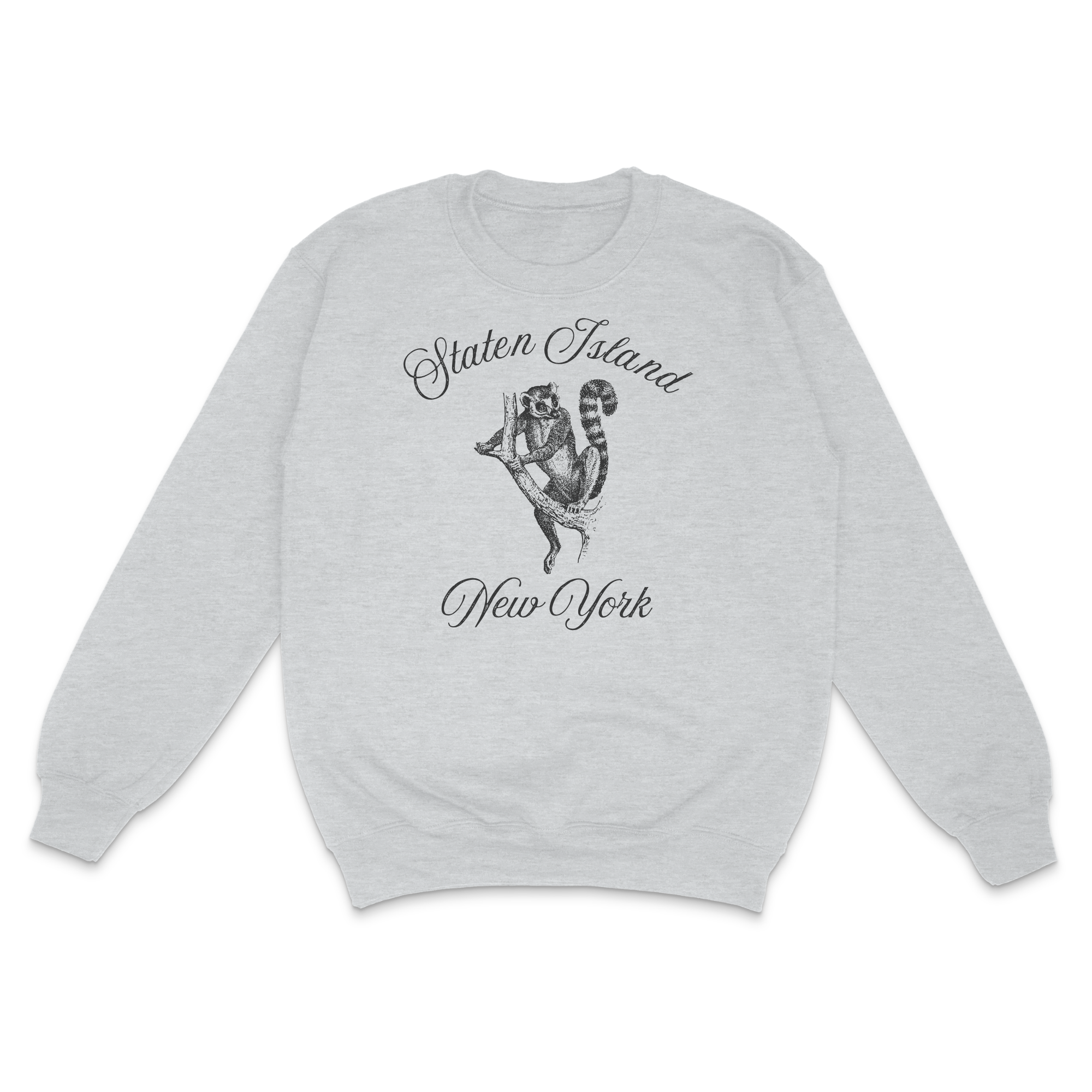 Staten Island Ring-Tailed Lemur Crewneck.png