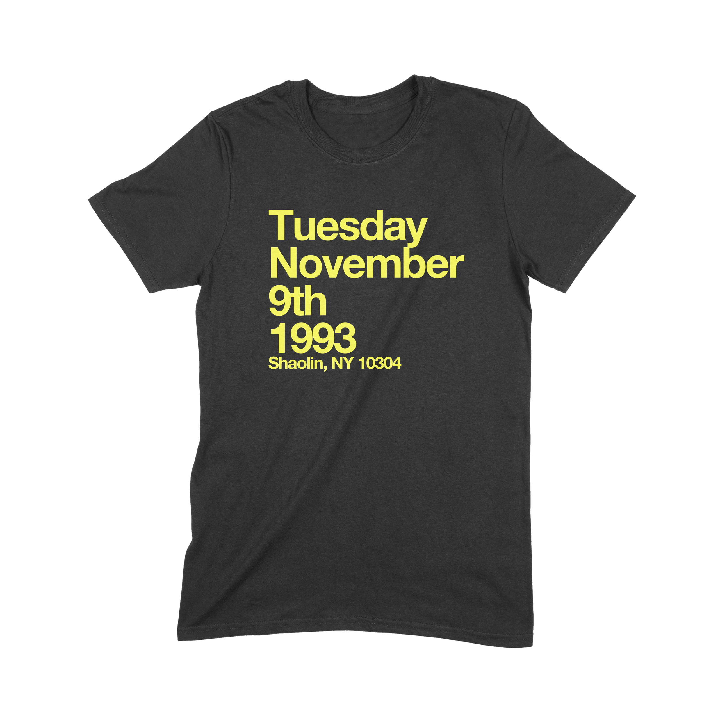 4 Day Hip Hop Change Forever - BLACK T-shirt.png