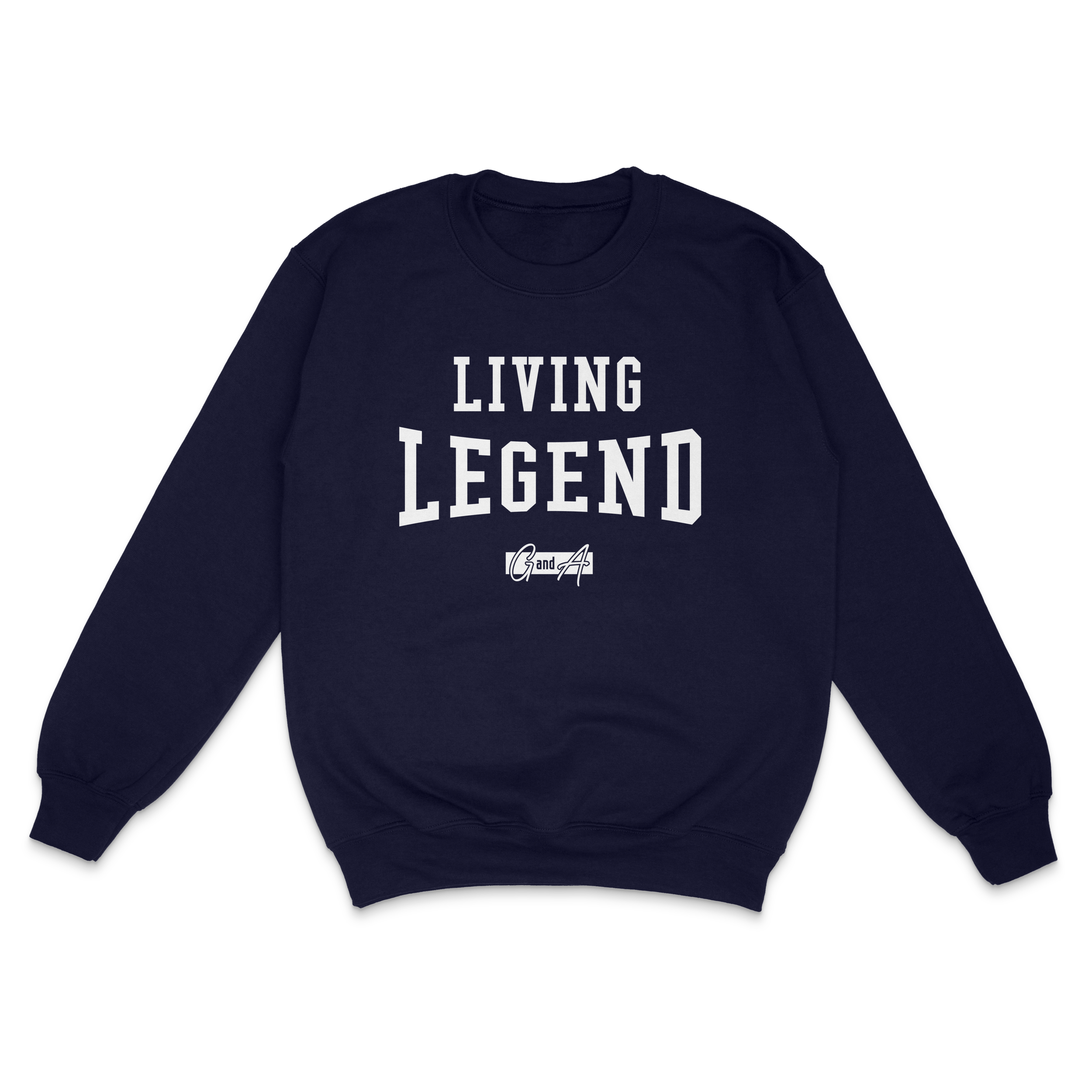 Living Legend Crew Navy white.png