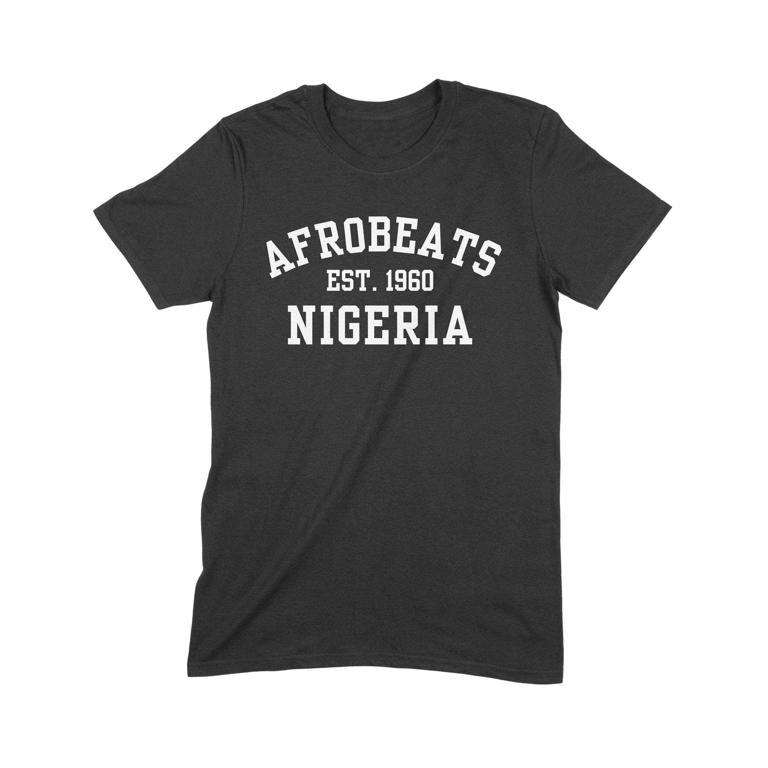 Afrobeats Est 1960 Nigeria Shirt Black.png