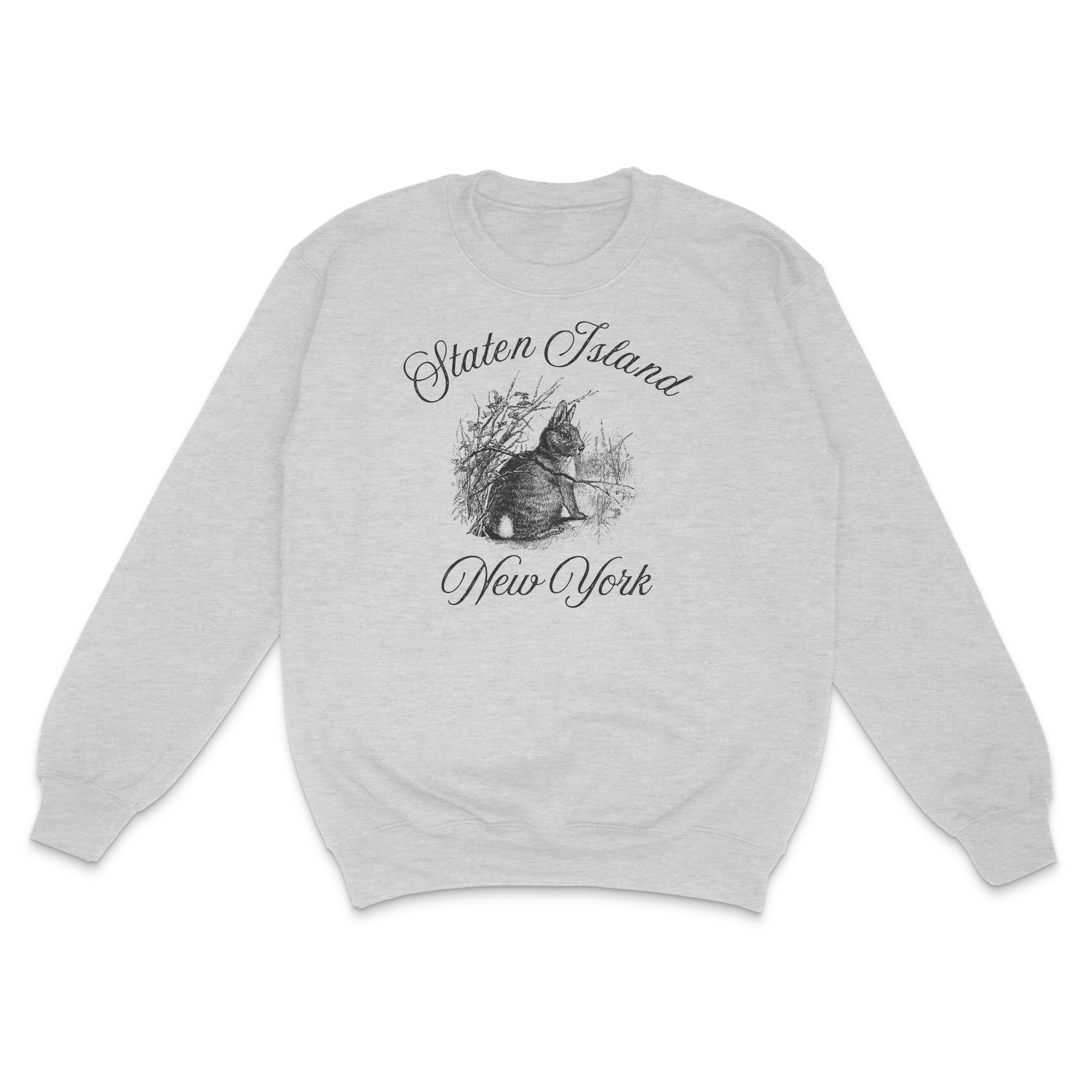 Staten Island Eastern Cottontail Rabbit Crewneck.png