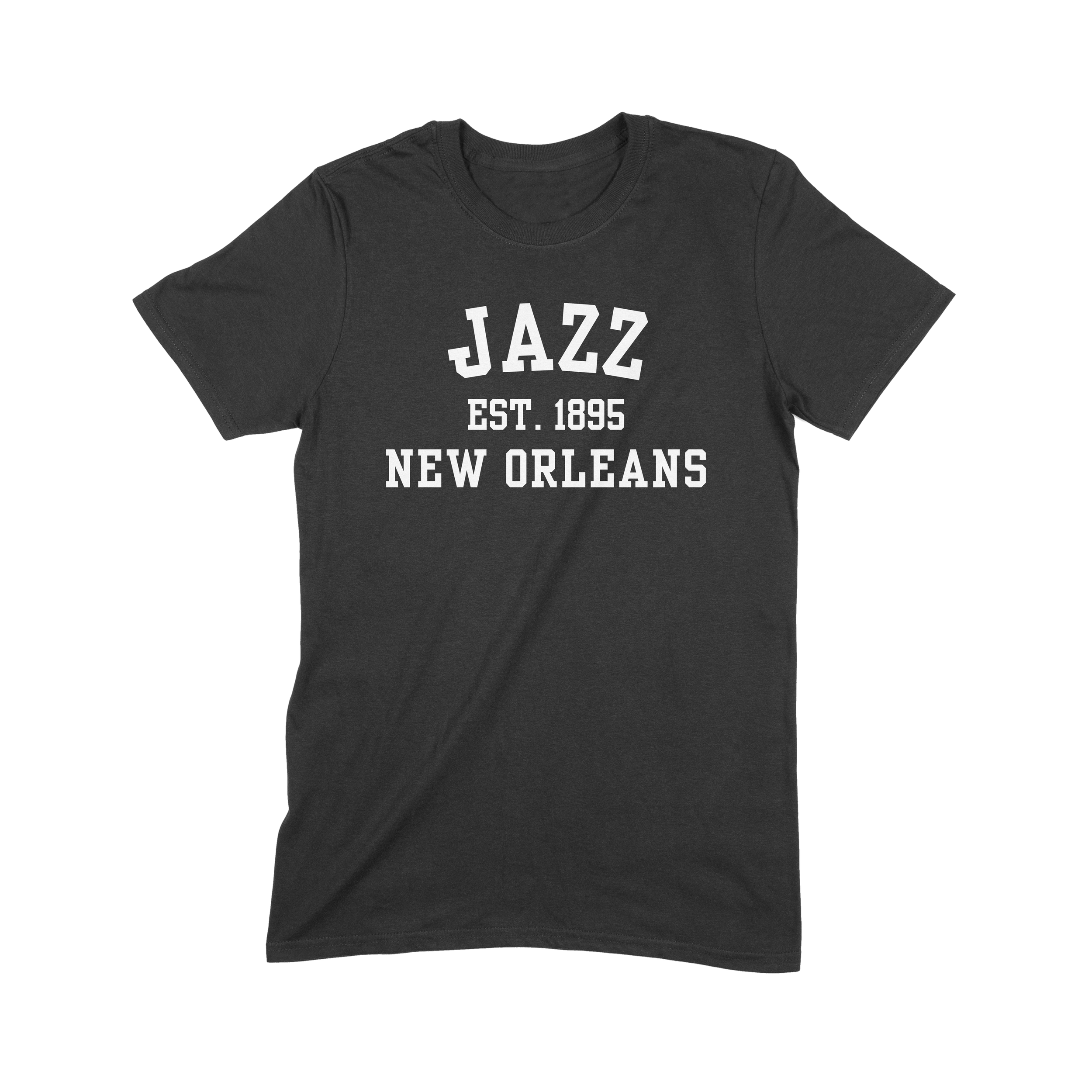 Jazz Est. 1895  New Orleans Shirt Black.png