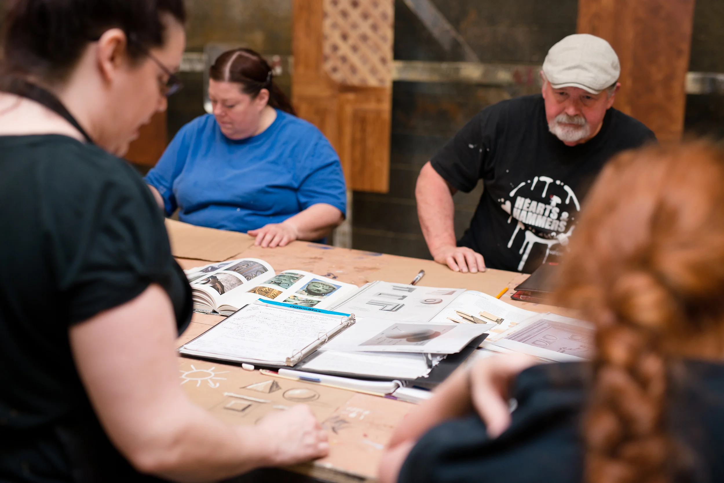Scenic Painting: Resource Management & Faux Wood June 2015