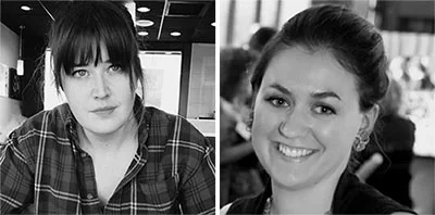 Article authors—and Guild founding members—Lili Payne and Sara Herman.