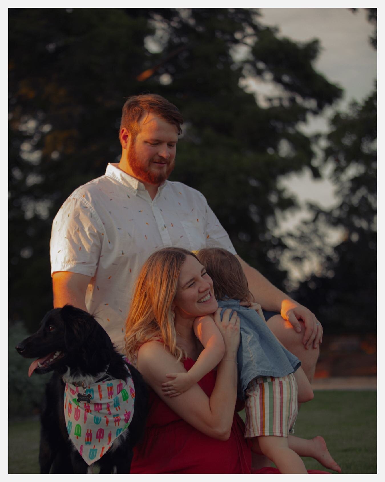 Beautiful families deserve perfect summer nights for photo shoots 😍