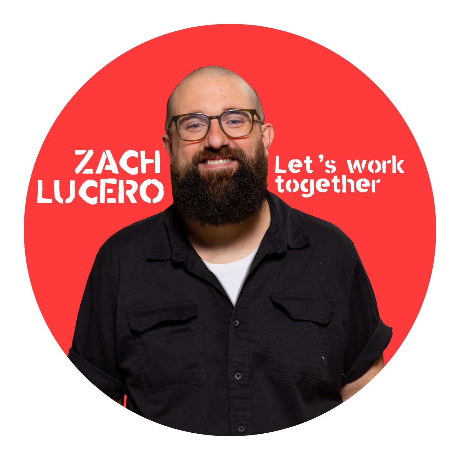Professional headshot of Zach Lucero, Oklahoma City-based videographer and photographer.