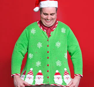 Dare To Wear That Tacky Xmas Sweater- Winner Gets FREE NASCAR Racing Experience Ride Along