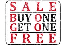 Share the joy and bring a friend@ Buy 1 get 1 FREE!