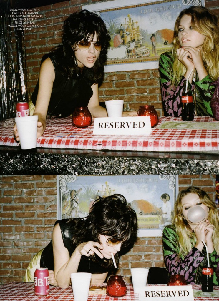 Actress Selma Blair photographed by Brad Elterman for Carine Roiteld's CR Fashion Book 8