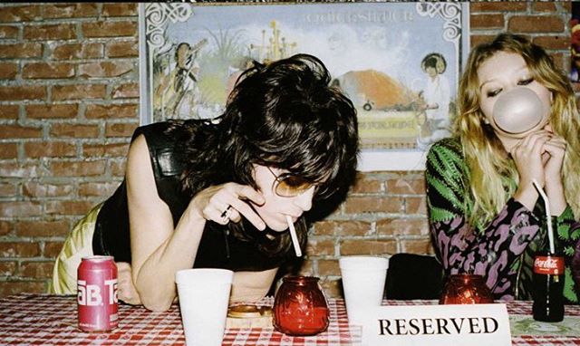 Dubble Bubble 💋 @maggievlaine  with @therealselmablair in the VIP in my latest sculpture @ltdla 📸 @bradelterman for CR8. @crfashionbook @carineroitfeld #sculpture #dennishoekstra #ltdlosangeles #crfashionbook #dubblebubble