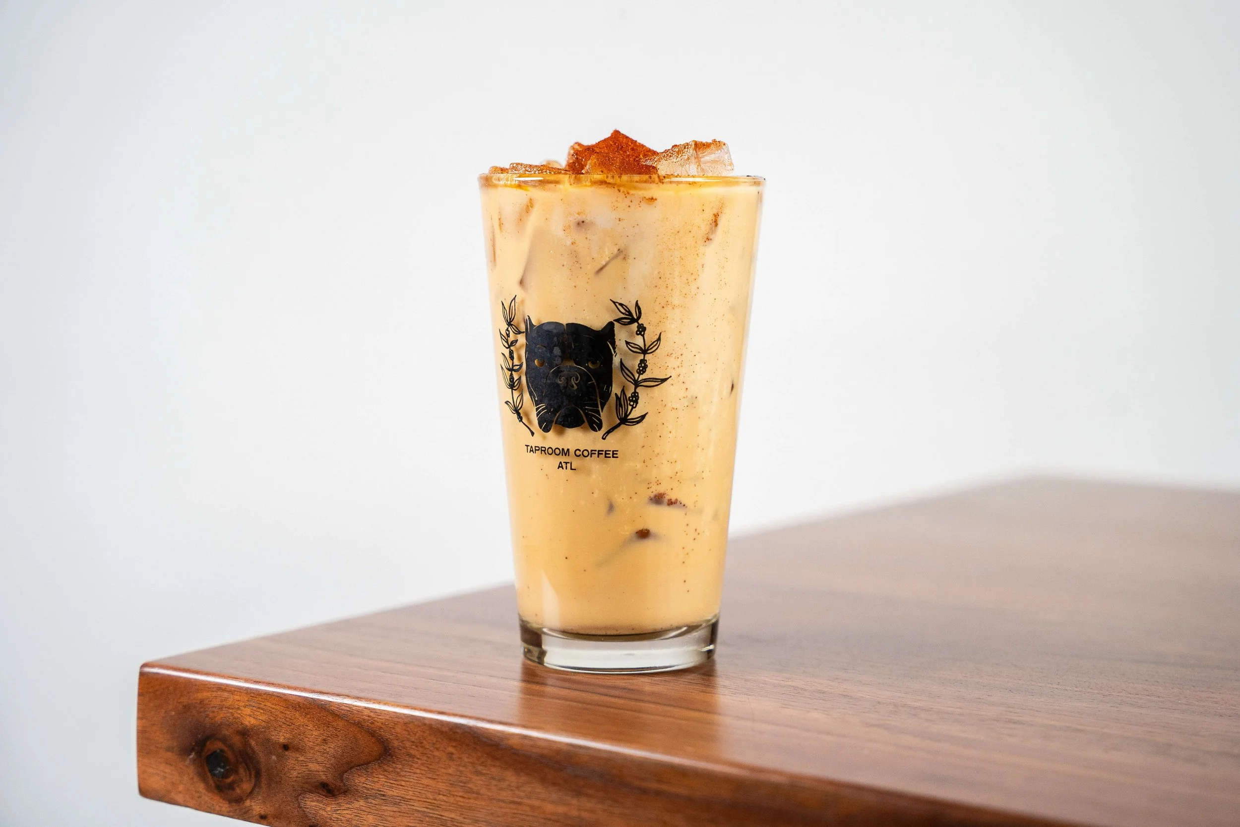 Strawberry Tahini Spiced Latte
