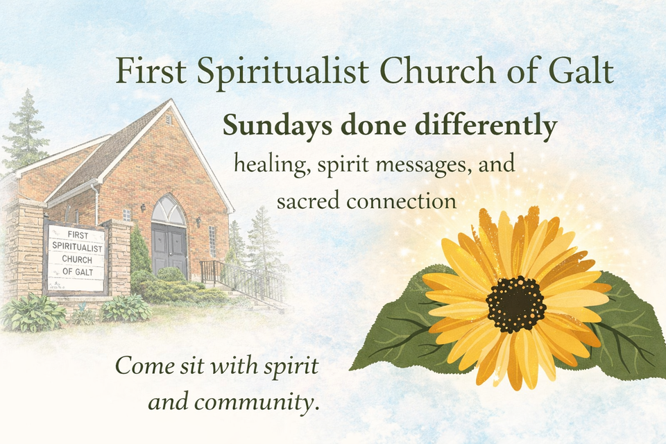 Rev Sheila to be Guest Speaker and Medium at Galt Spiritulaist church