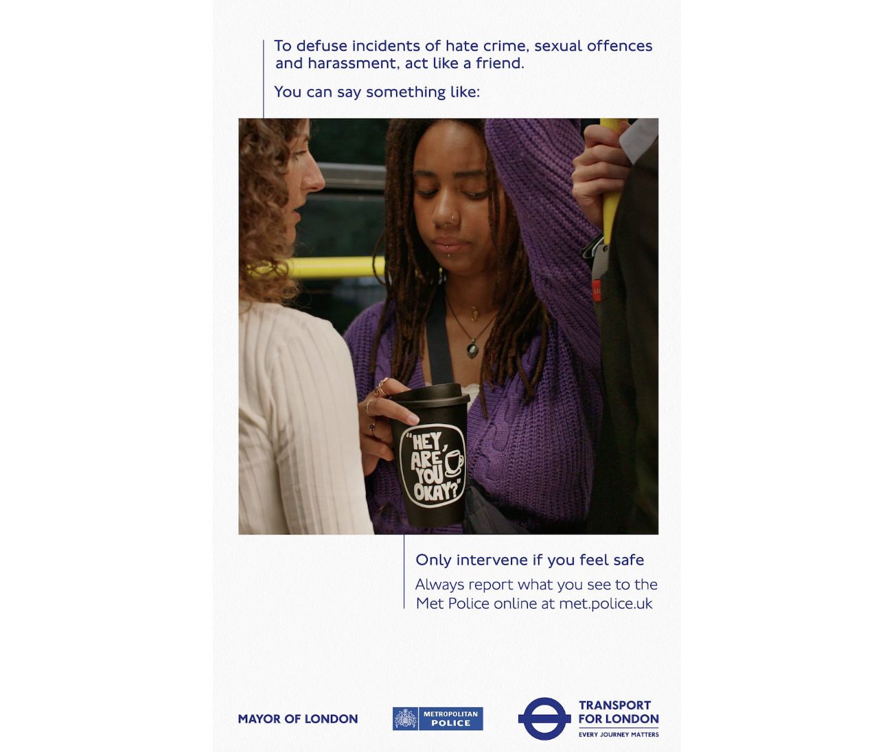 TFL - 'Act like a friend'