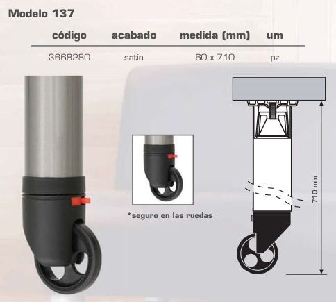 Patas para mueble — Centros de Carpintería Hernandez