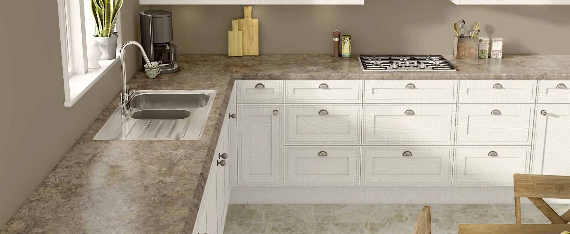Madura Gold Quarry Finish Kitchen.JPG