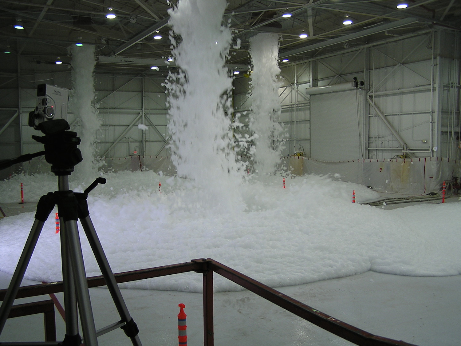 High–Expansion Foam System Test