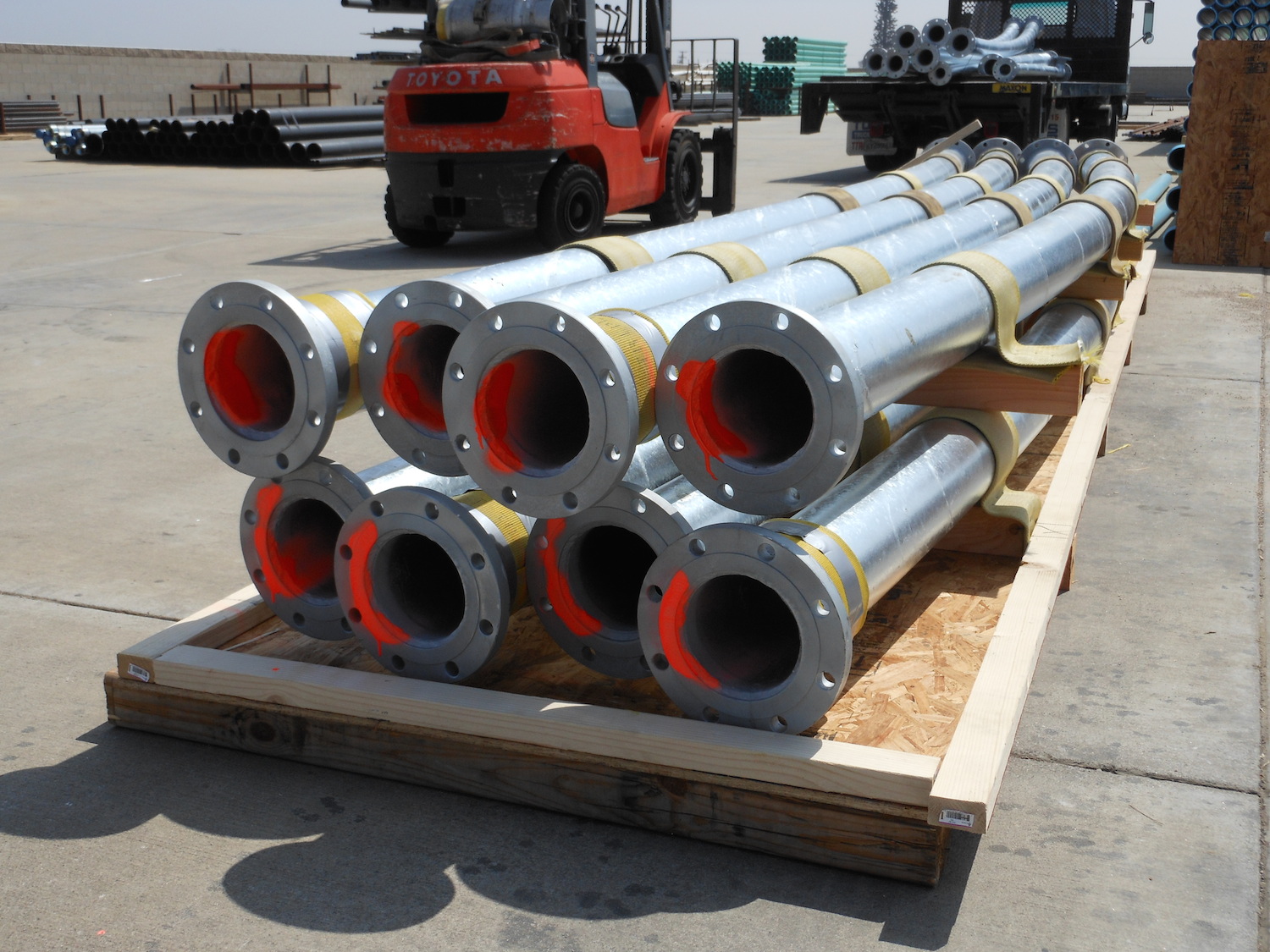 Pre-Engineered System Ready for Shipment to Customer