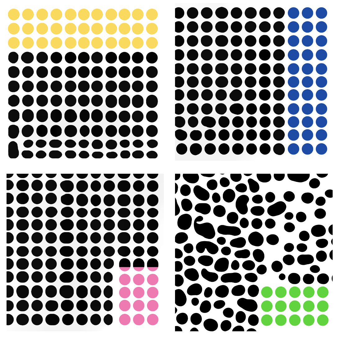Dots are hard for A.I. (2025)
