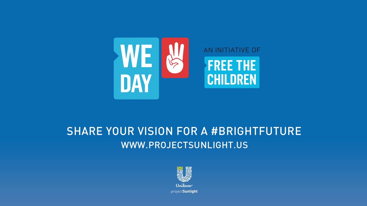 Unilever - We Day - Sizzle